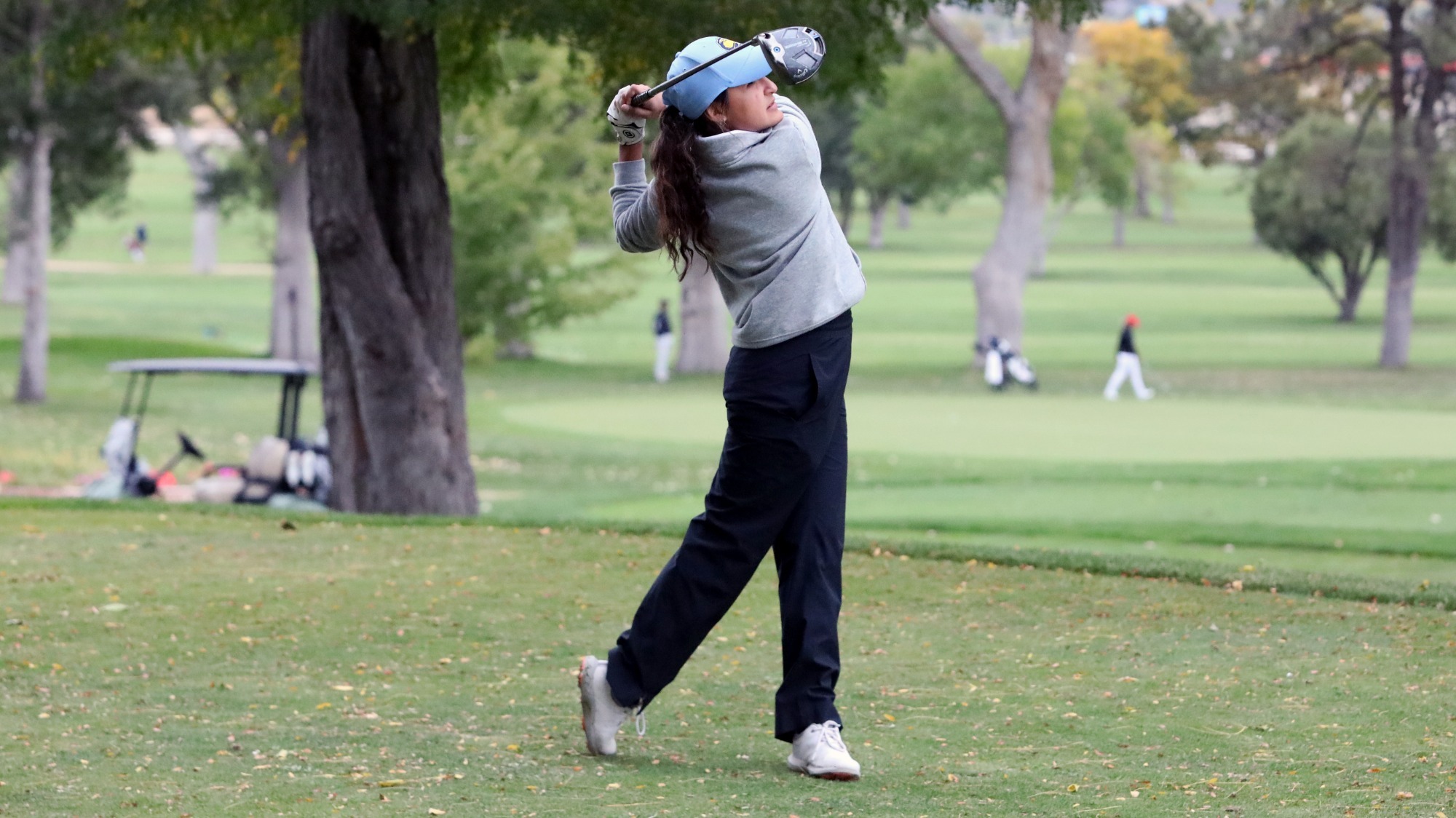 Isabel Bustillos at the NCAA West Region Preview