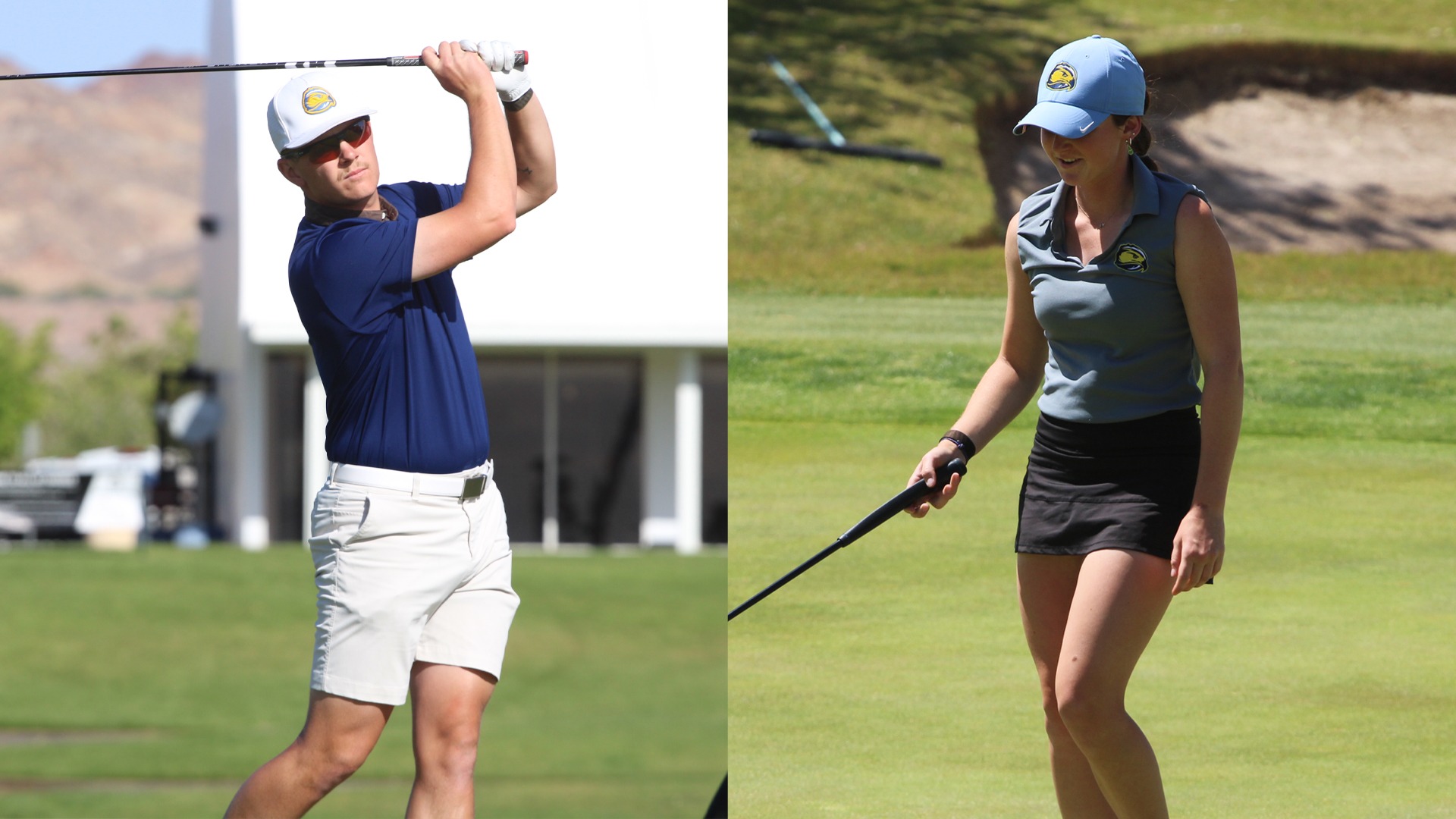 Traejan Andrews and Peyton Gibby at the RMAC Championships