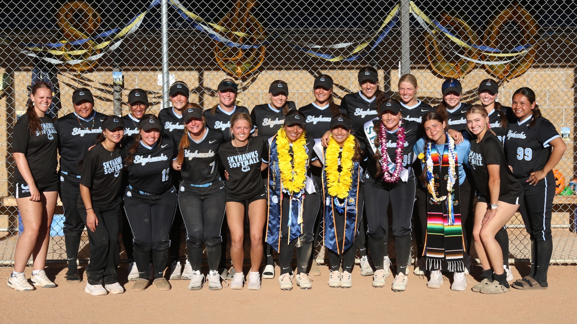 Skyhawks Softball Seniors 2026 Final Team Photo