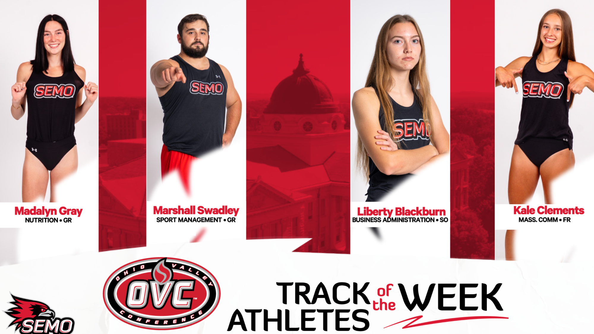 Track OVC athletics of the week