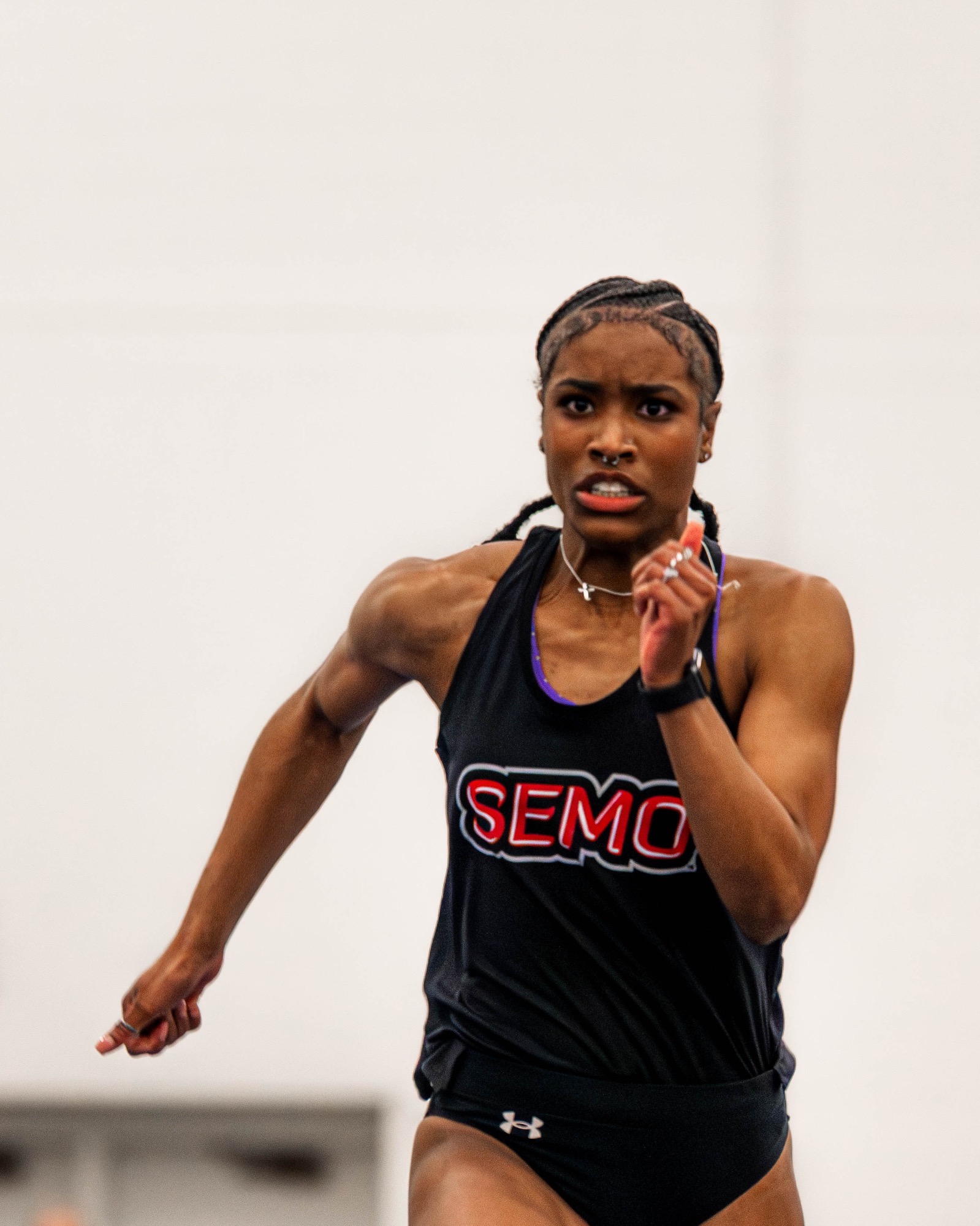 Sydney Burdine running