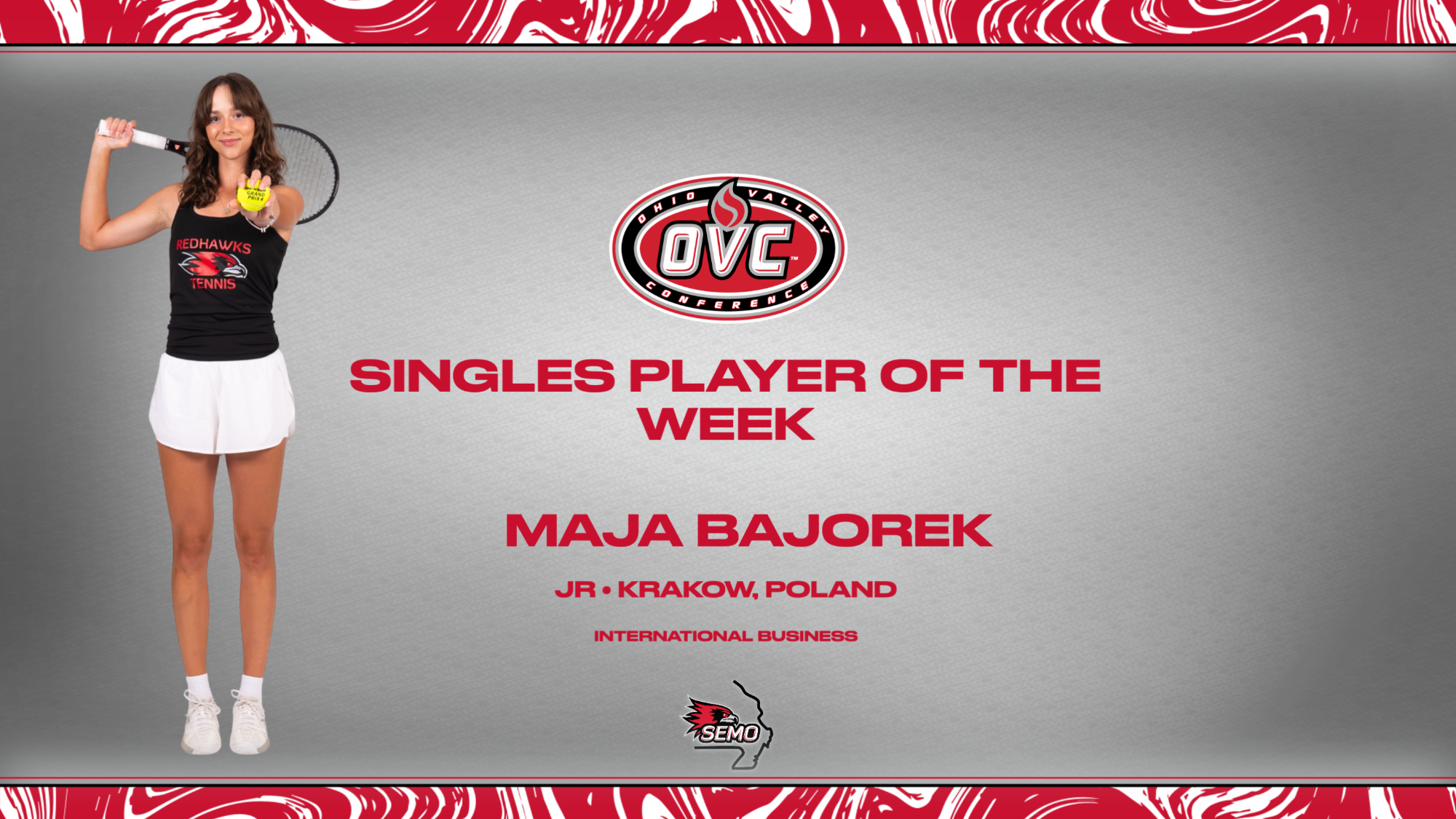 Maja Singles Player of the Week