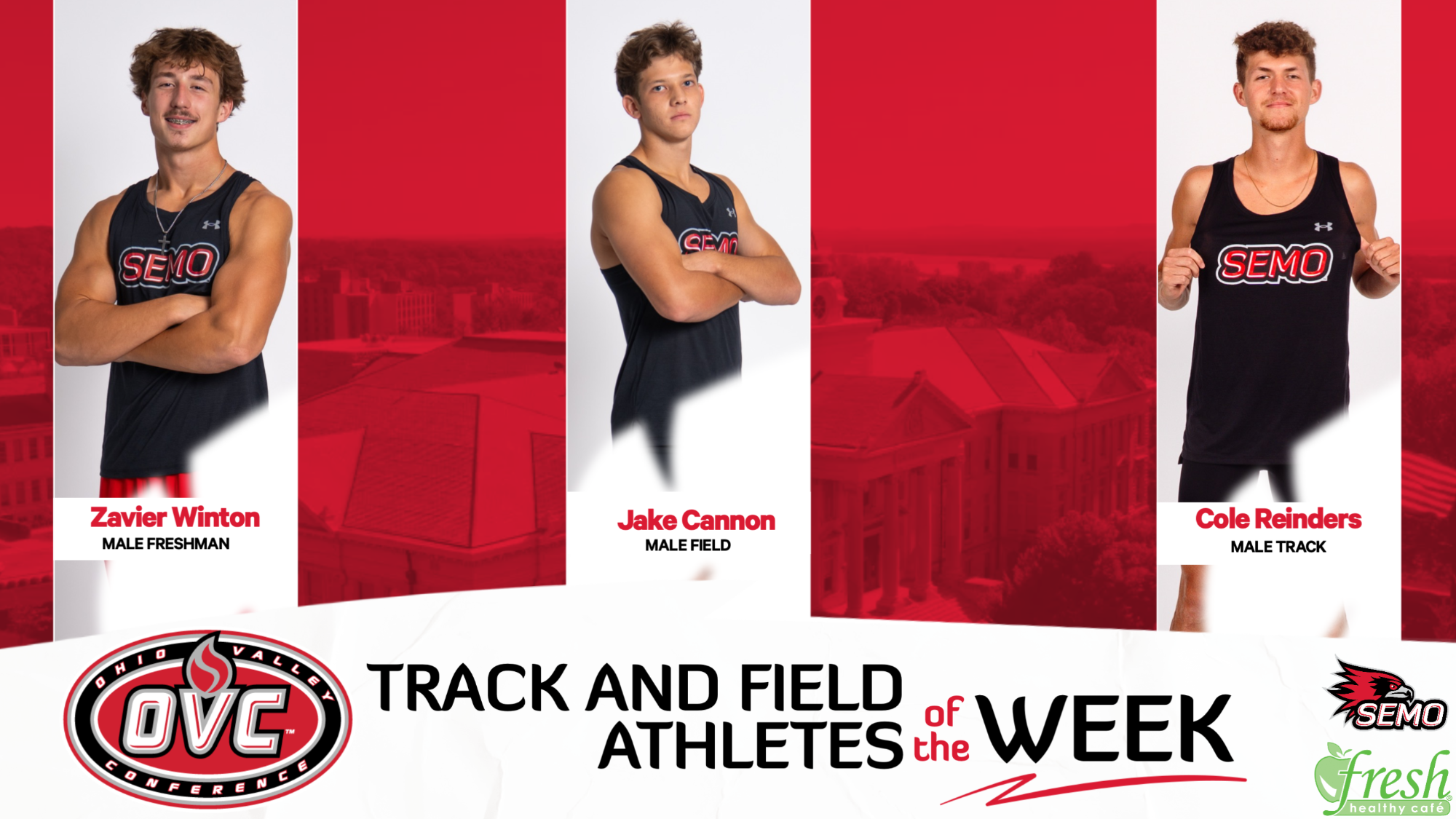 Track Athletes of the week