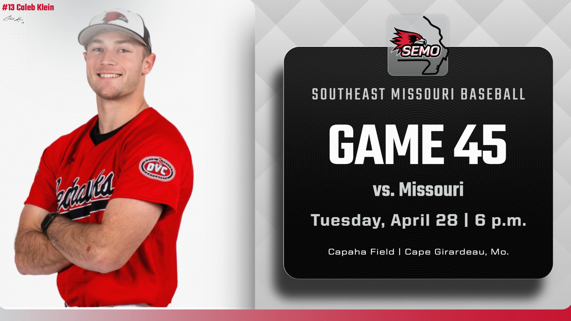 Baseball Preview for Tuesday game versus Missouri