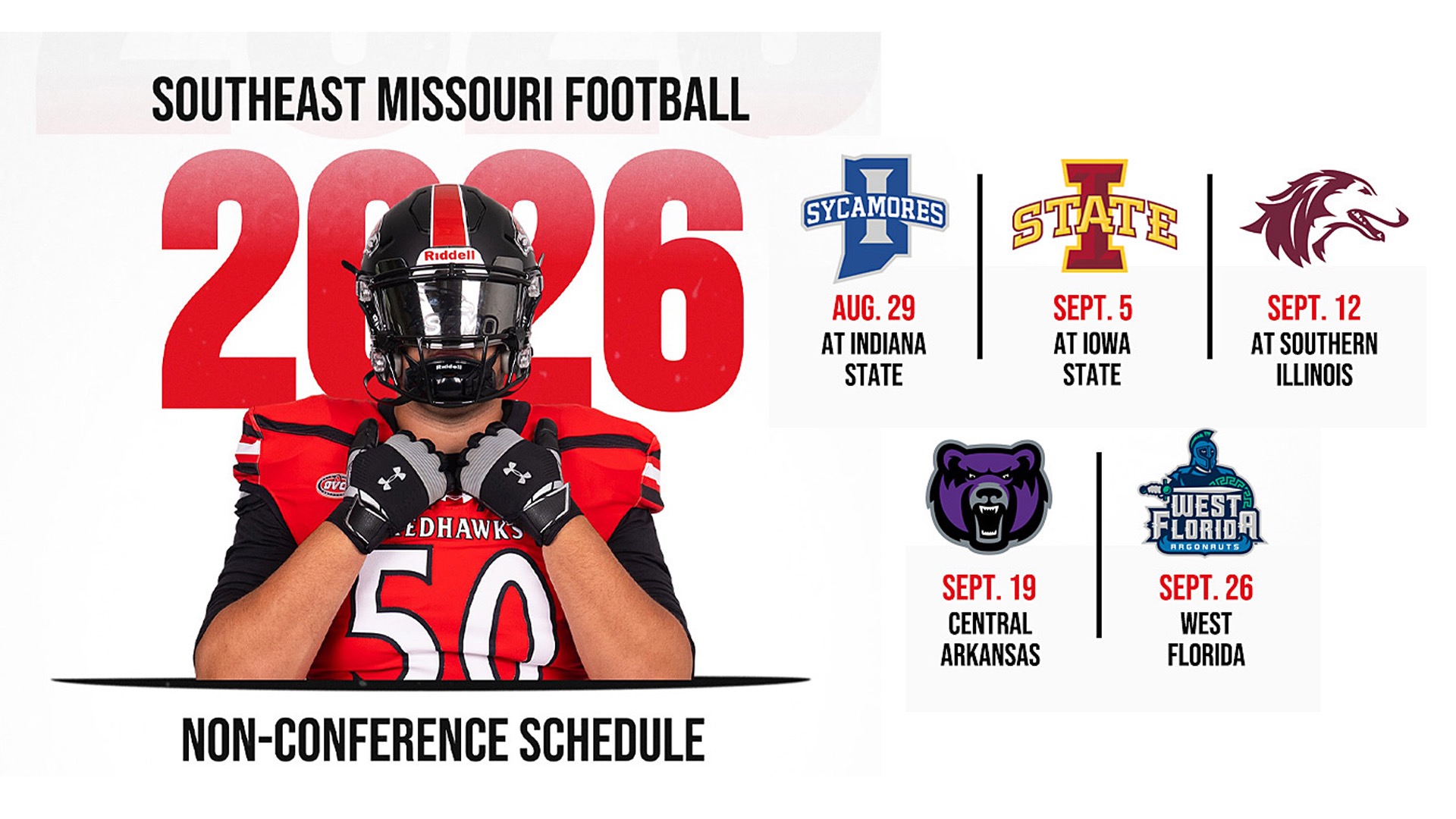 2026 FOOTBALL NON-CONFERENCE SCHEDULE