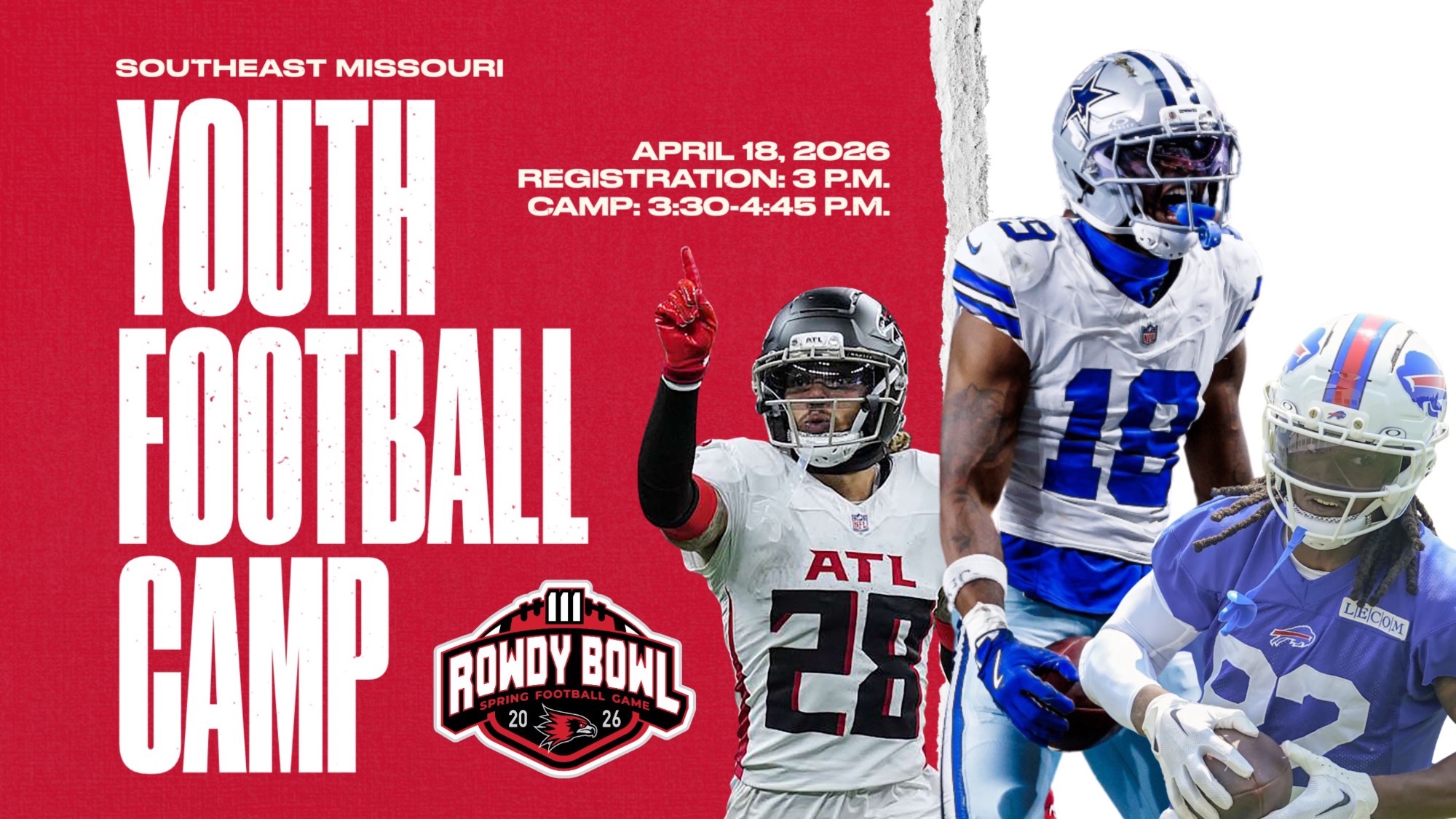 2026 ROWDY BOWL KIDS CAMP