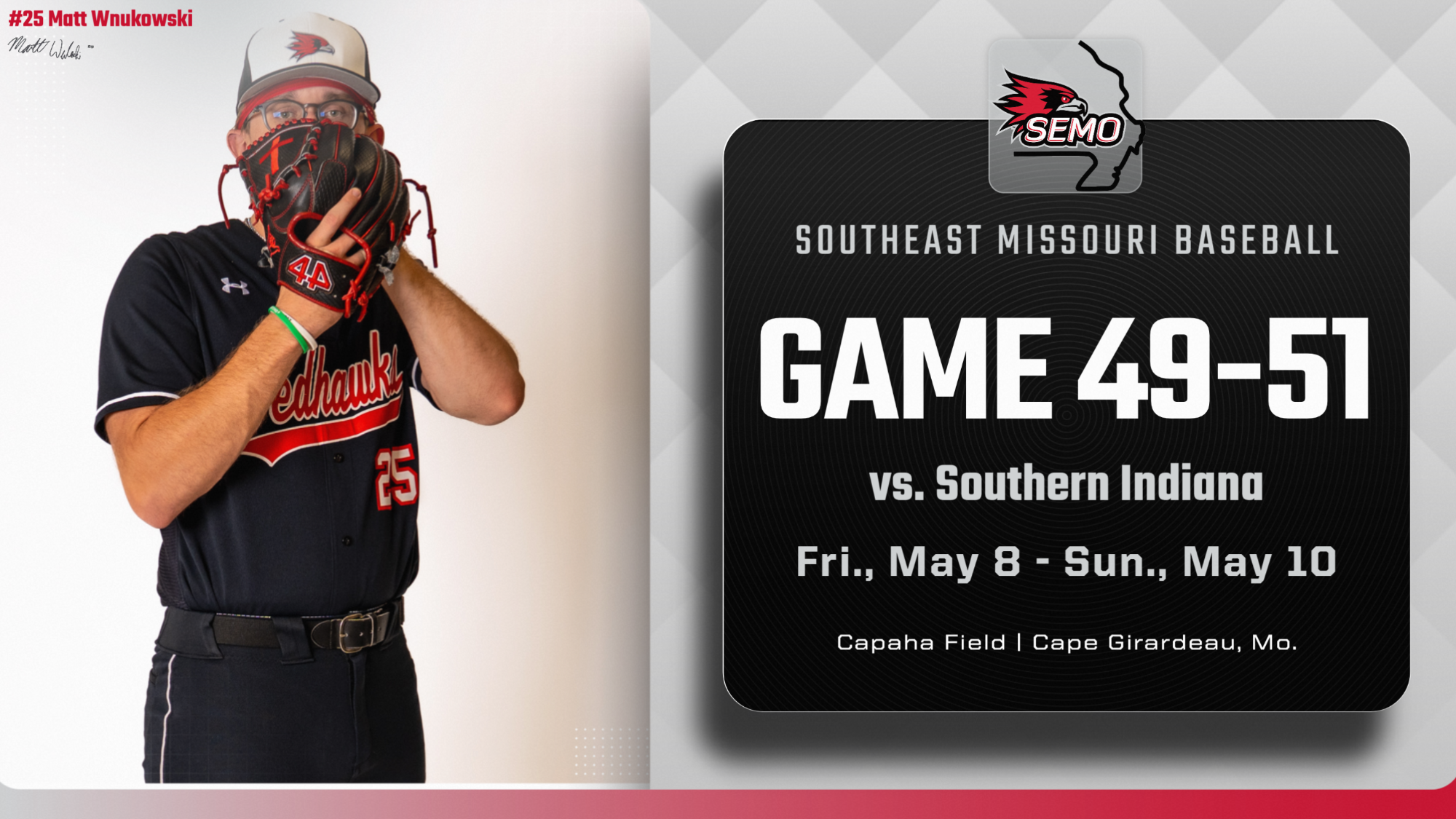 Baseball Preview Photo for Southern Indiana series