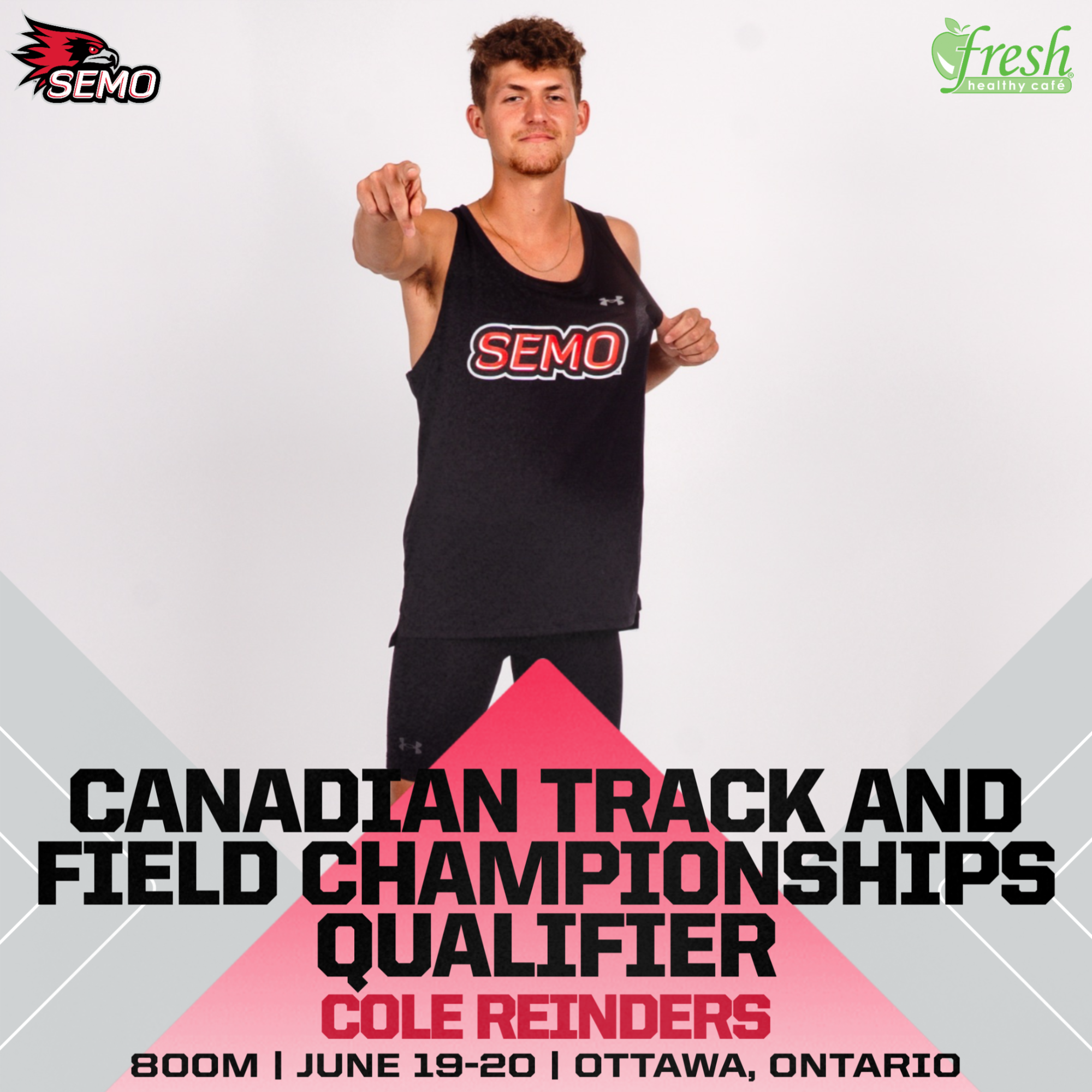 Cole Reinders track and field championships