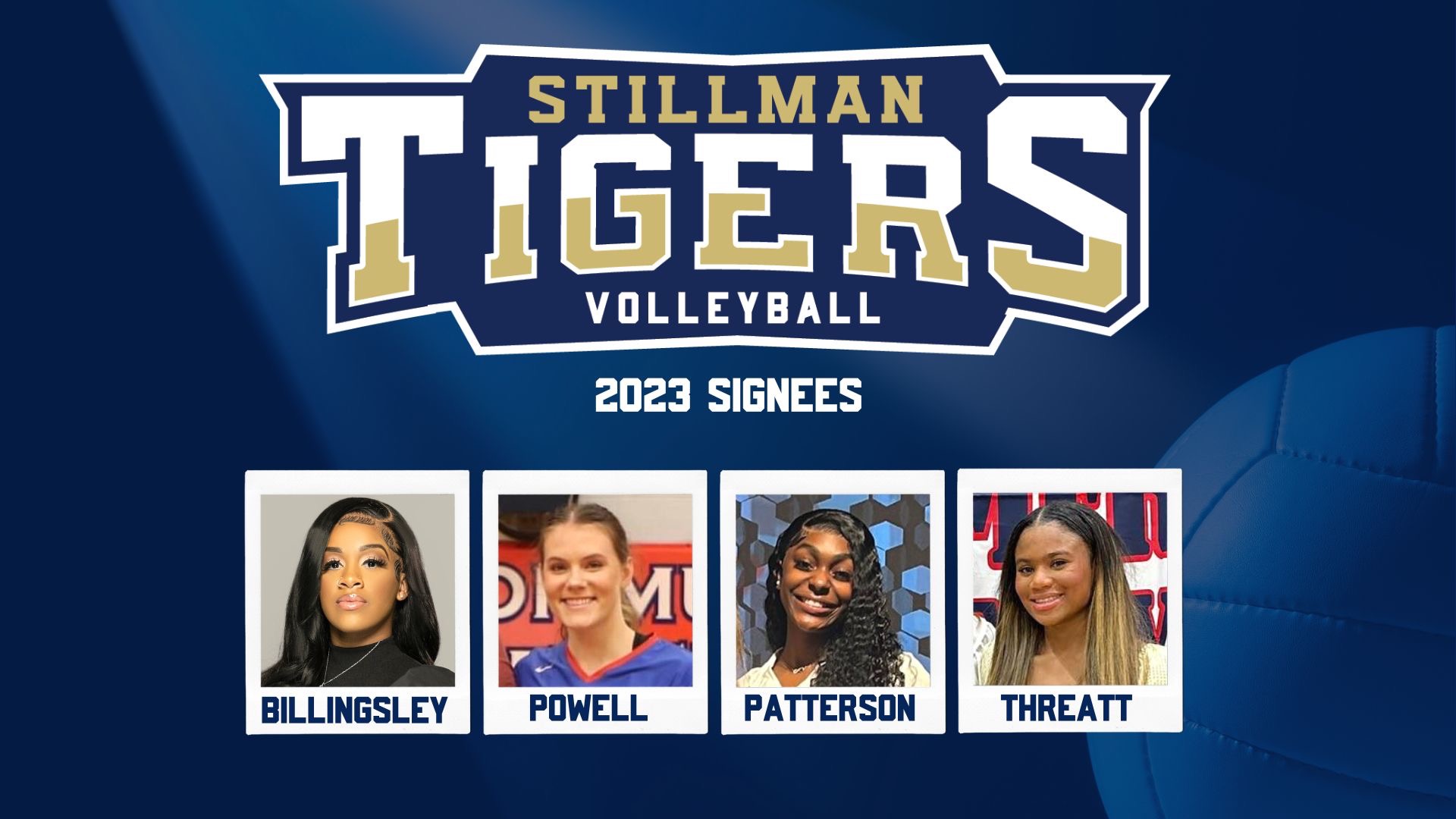 Stillman Volleyball Announces 2023 Signing Class & Schedule Stillman