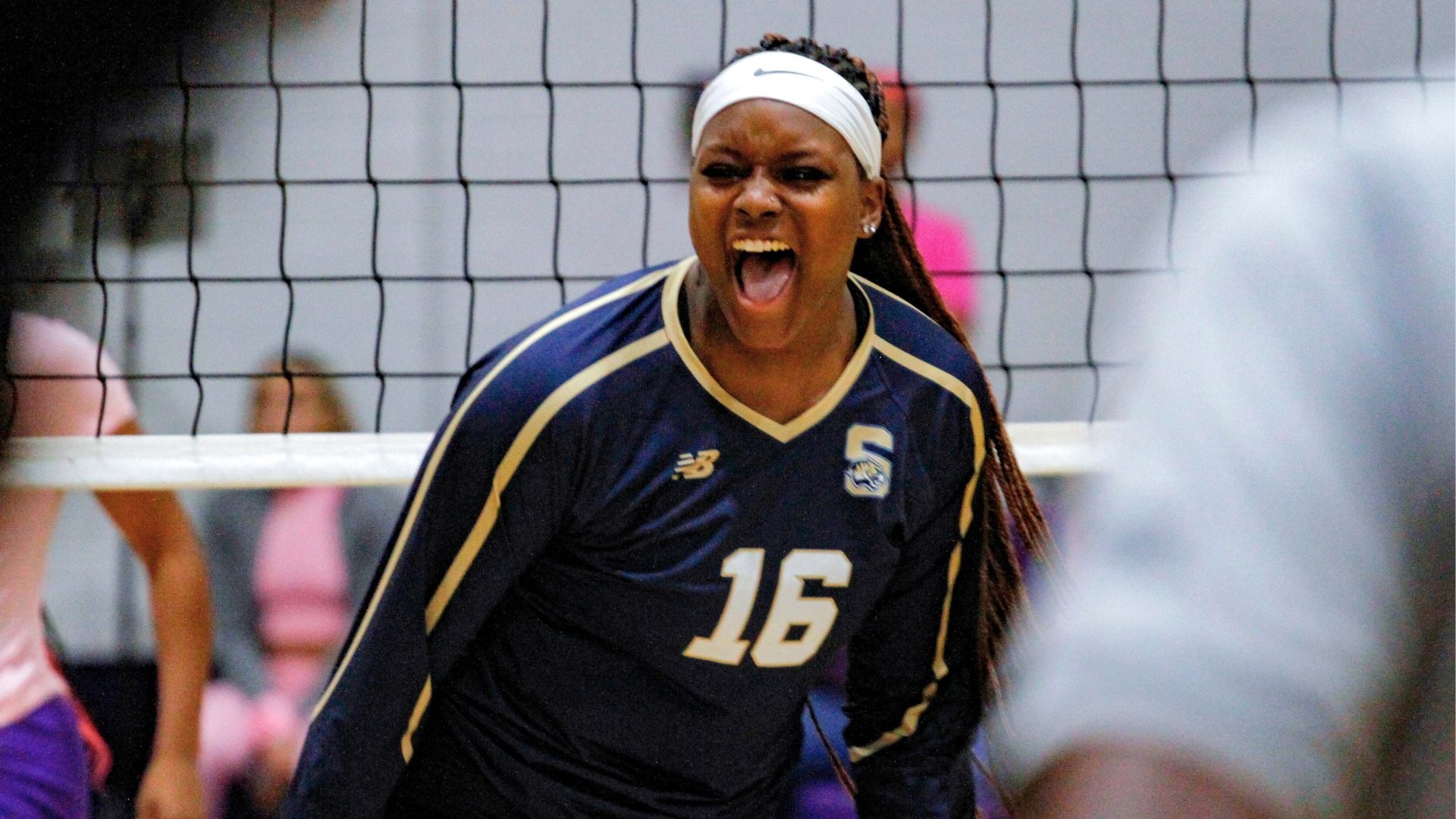 Ava Cameron showing great excitment