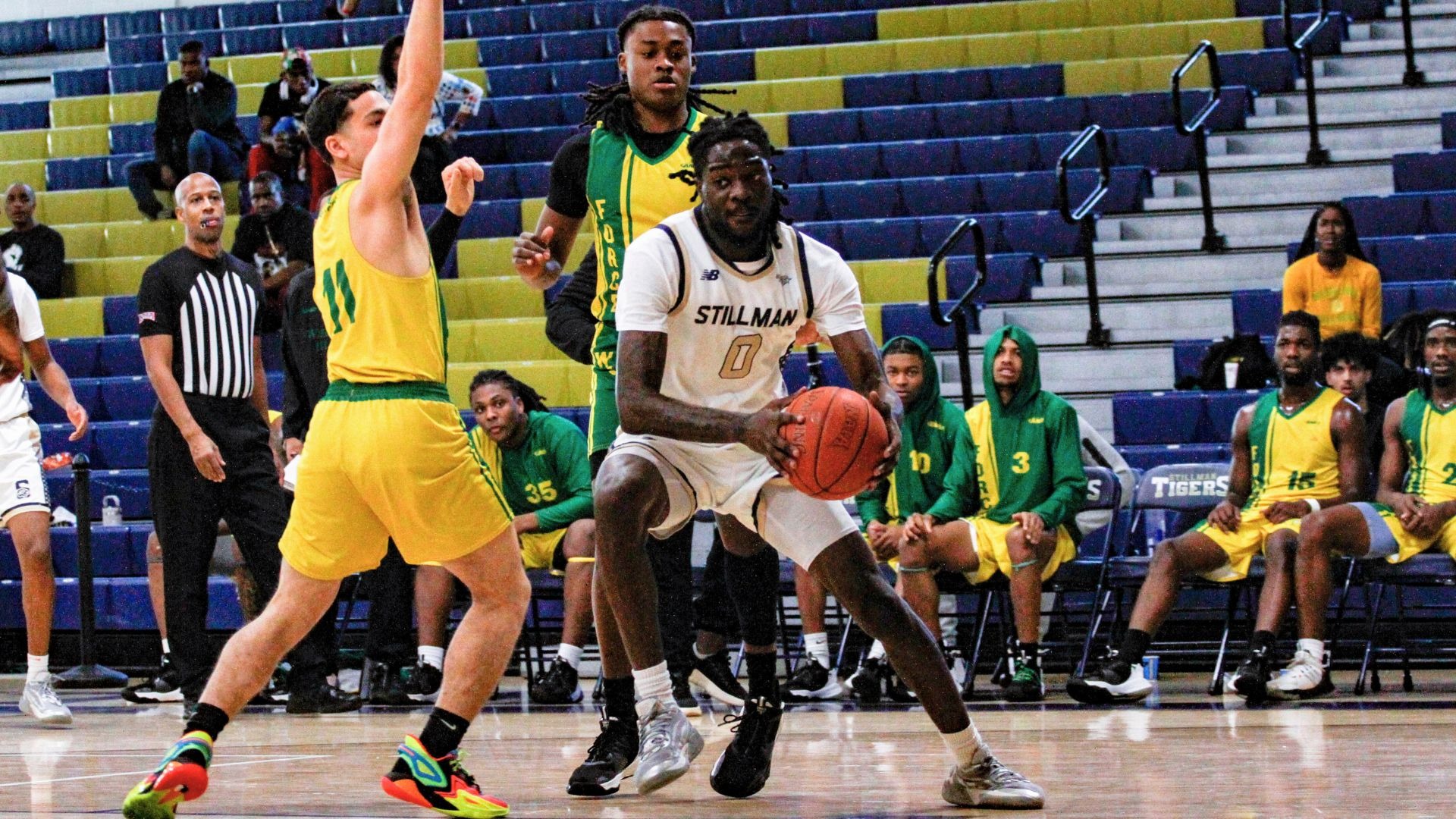 Jordan Fordyce faces pressure against Wilberforce