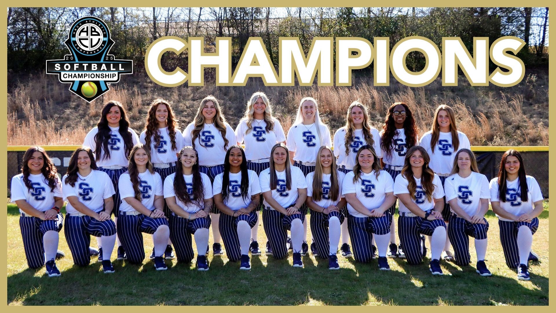 Softball HBCUAC Champions