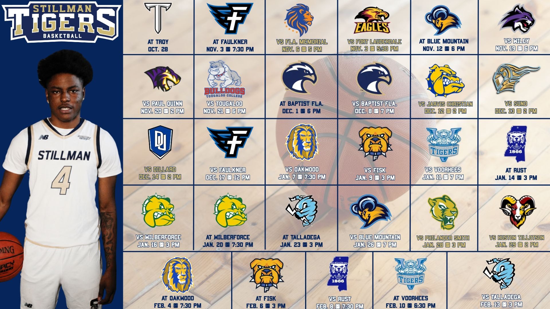 MBB 2026-27 Schedule image