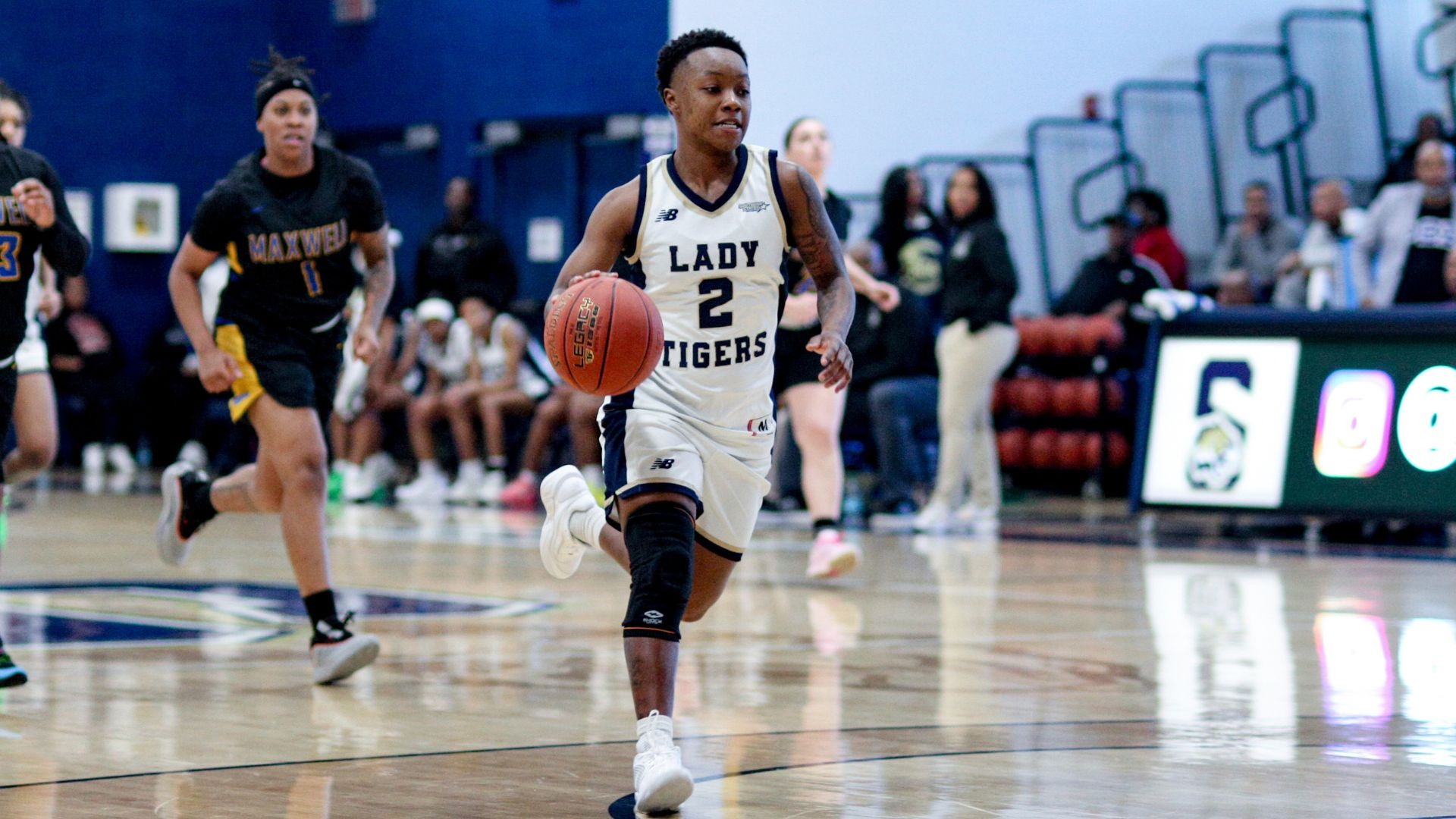 Danyjhia Williams drives to the basket