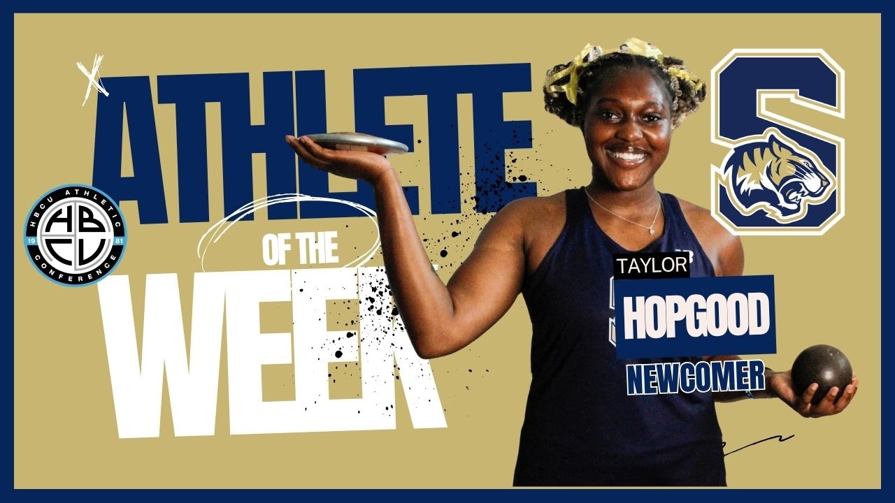Taylor Hopgood HBCUAC Newcomer of the Week
