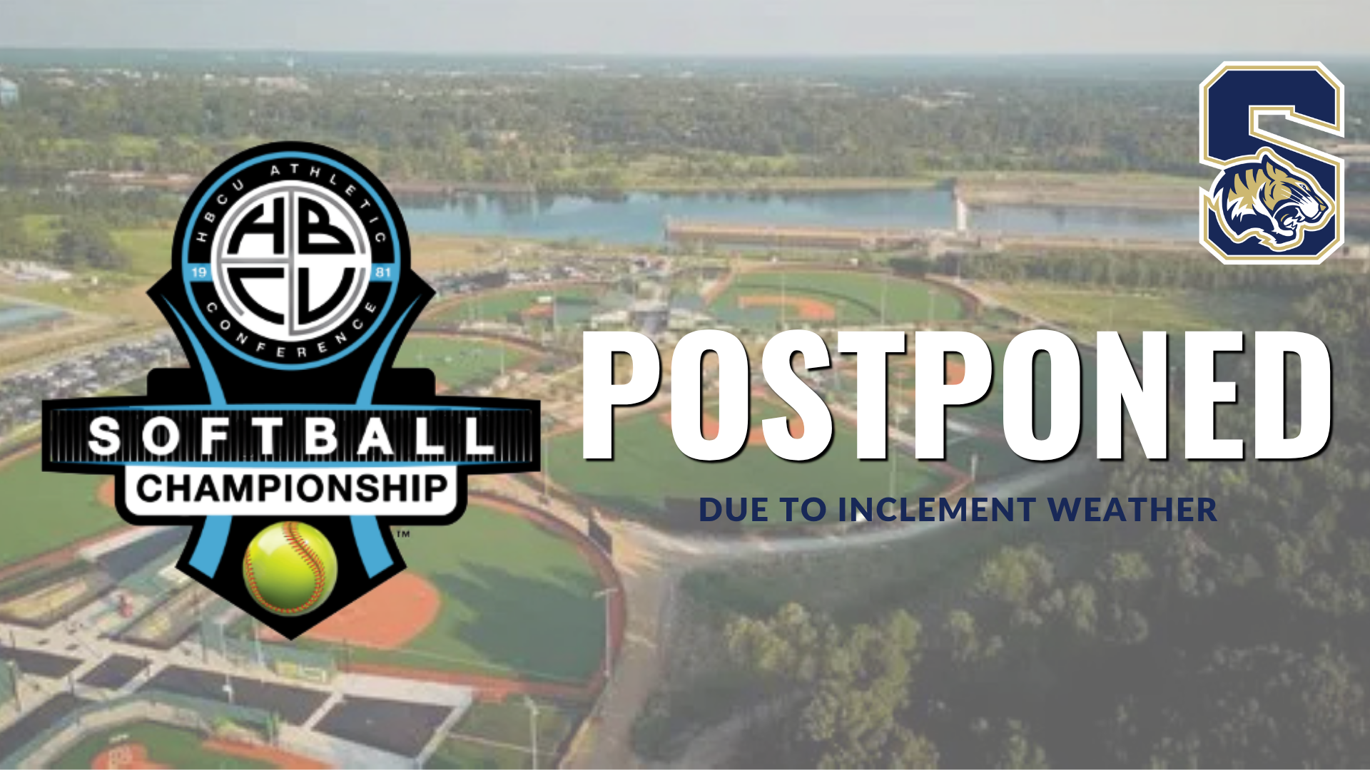 HBCAUC Softball Postponed Weather