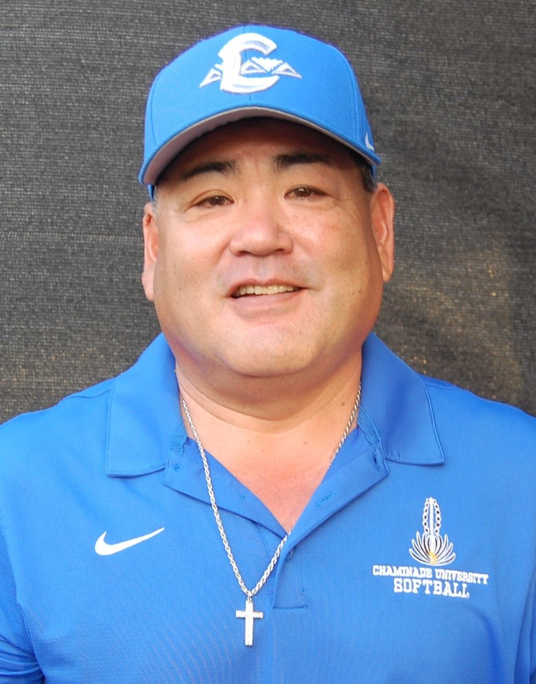 Assistant coach Derrick Fujioka