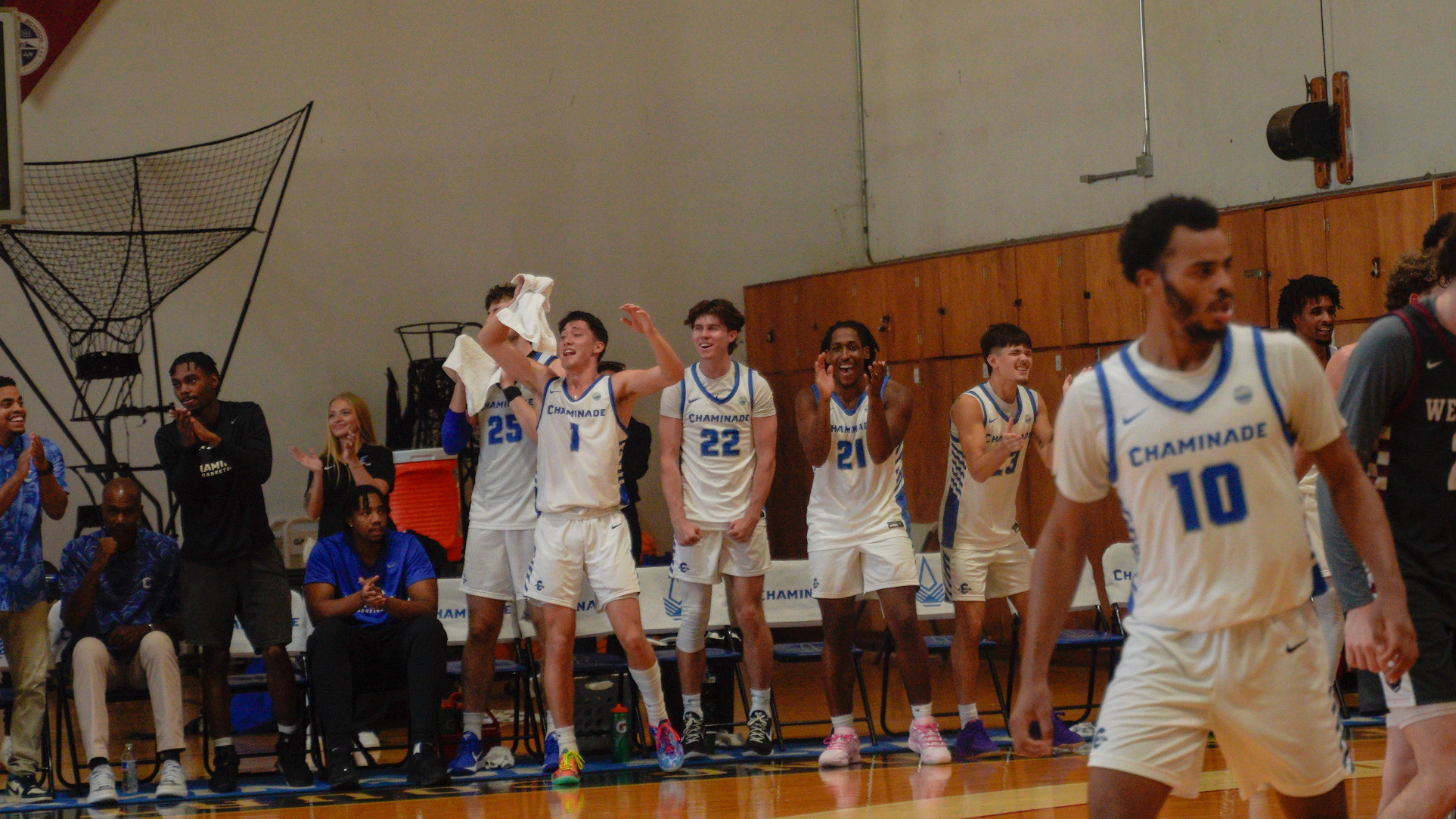 MBB bench vs. Westmont