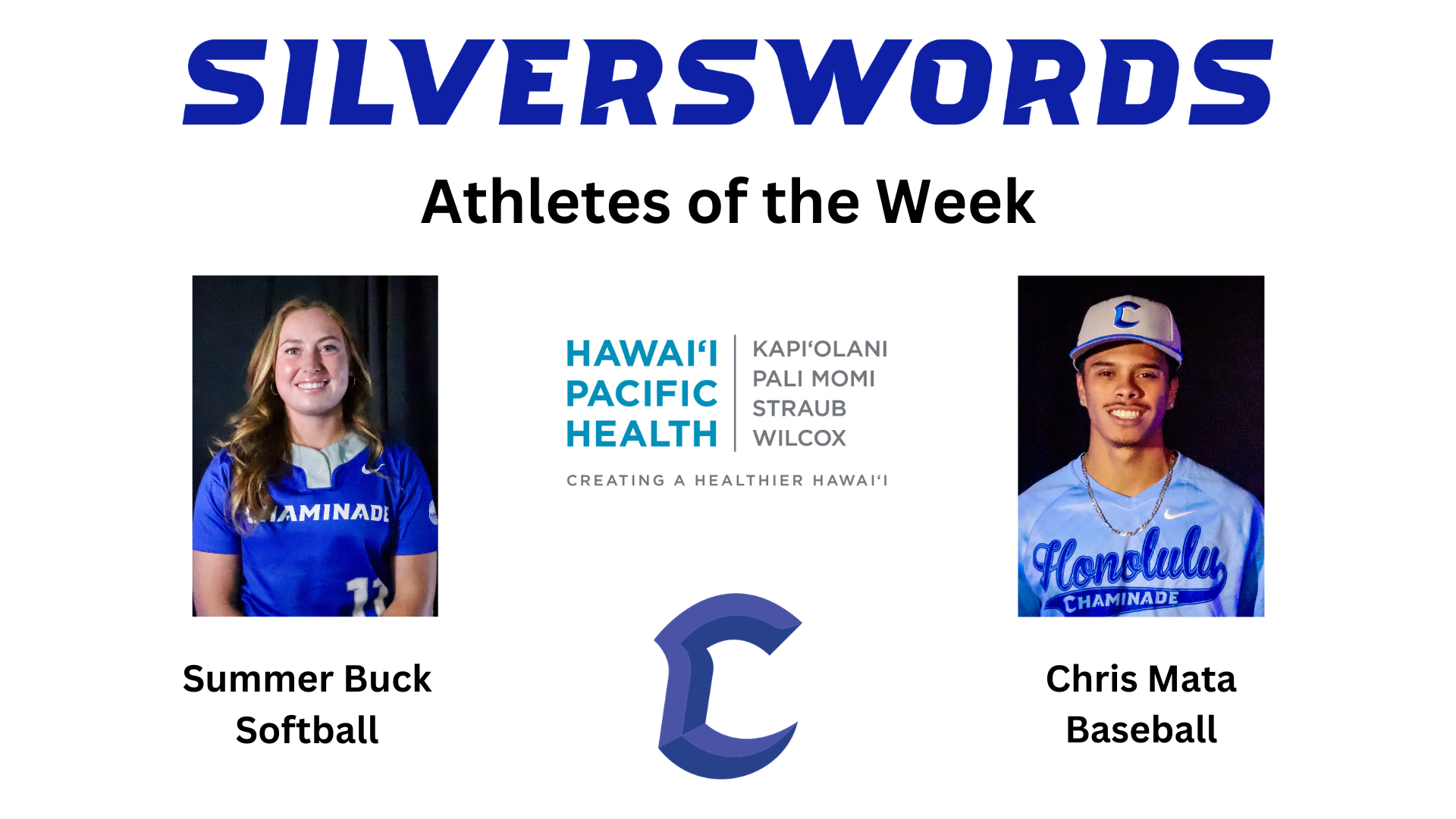 Athletes of the Week