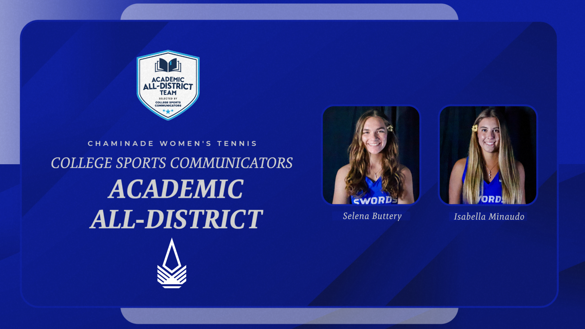 CSC WTN 2026 Academic All-District graphic