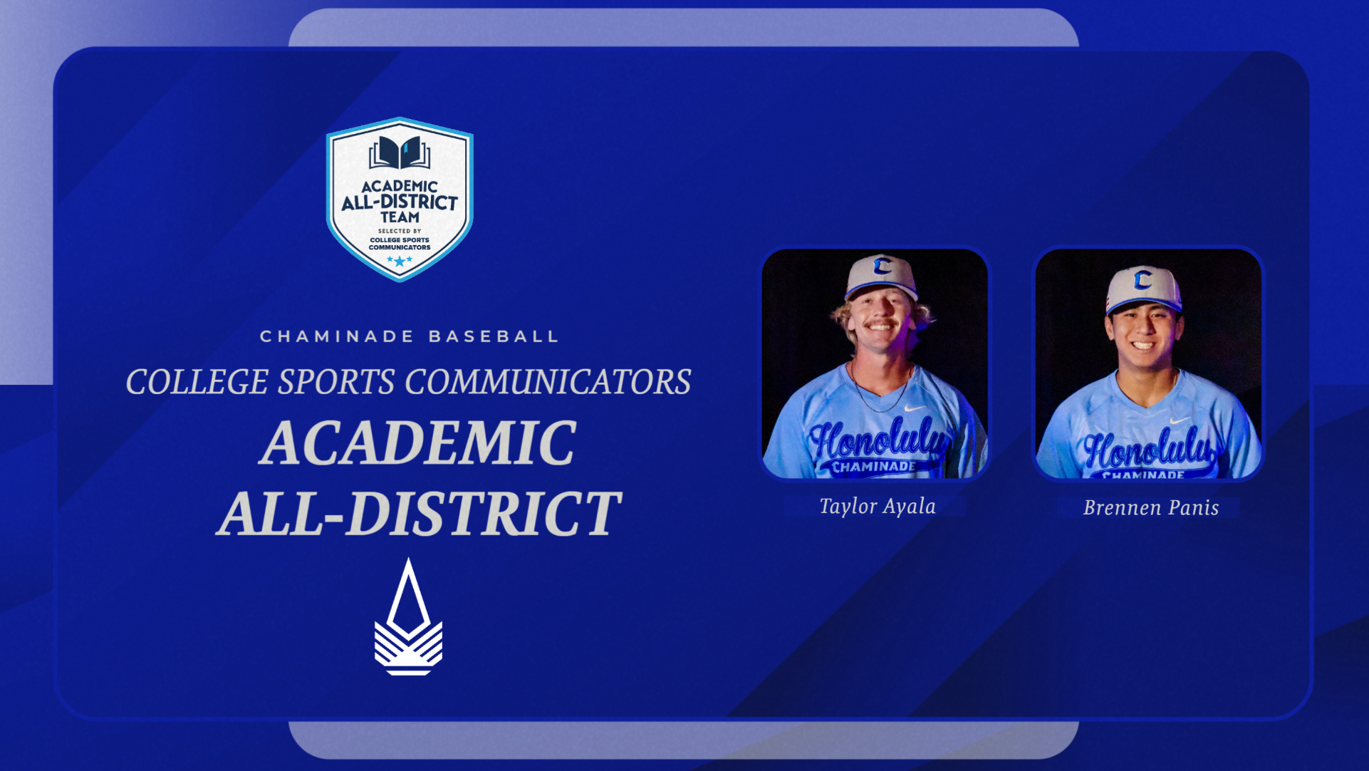 CSC BSB 2026 Academic All-District graphic