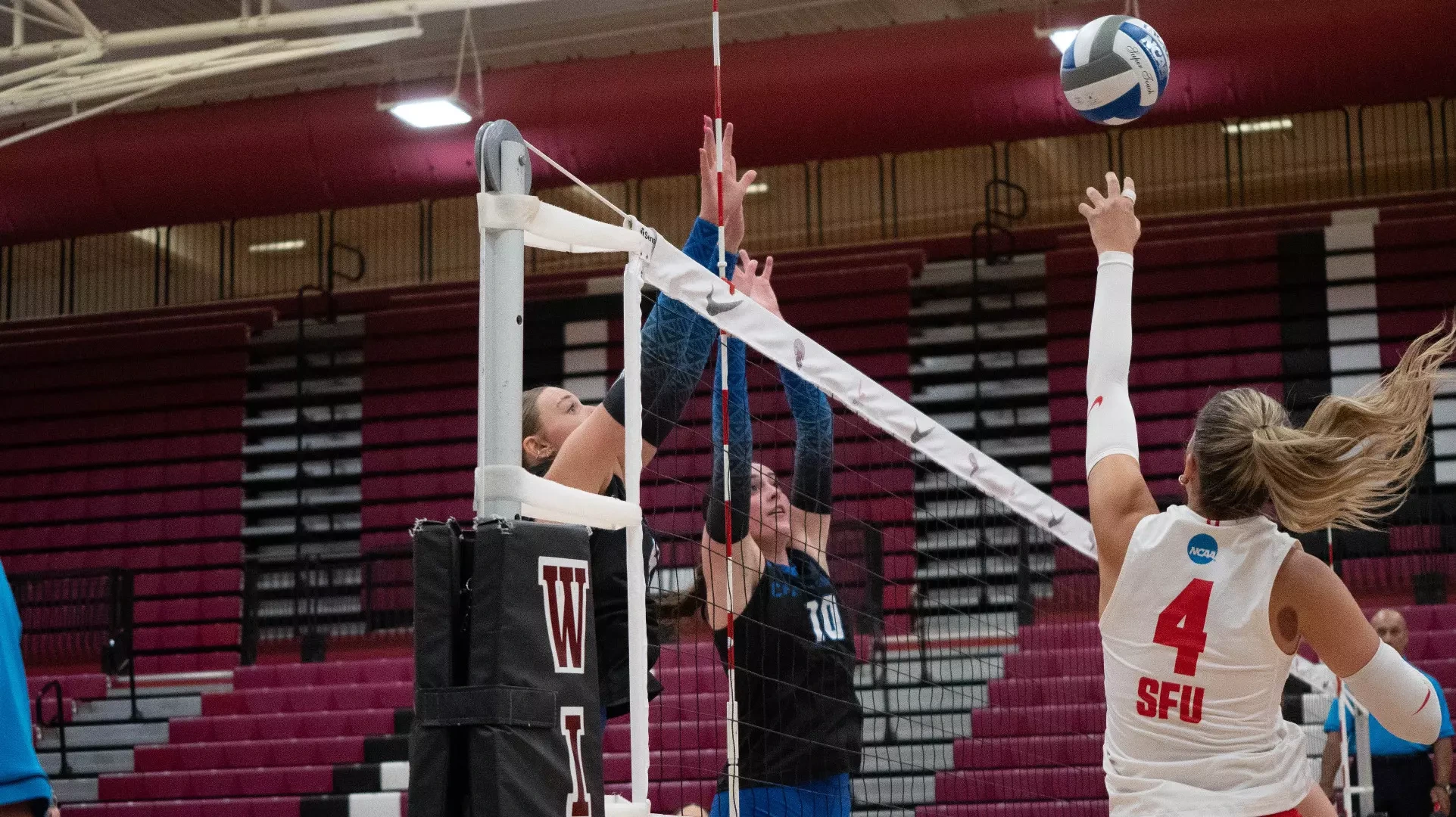 WVB block vs Simon Fraser
