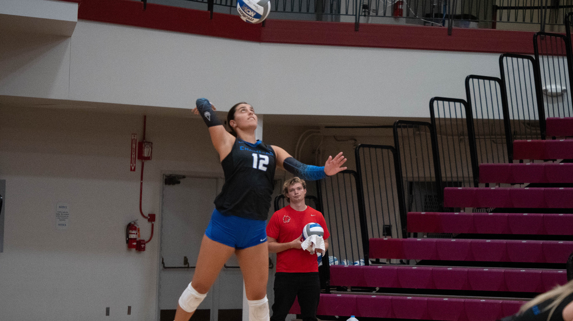 Malena Mihalik serve vs. Simon Fraser
