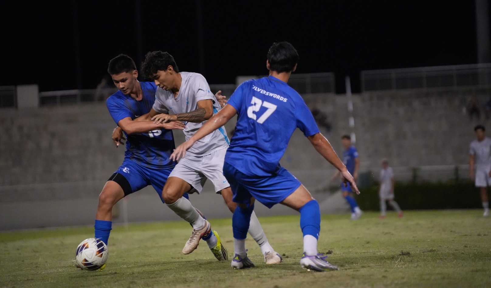 Cyrus Khosravi and Jedidiah Griffin at Hawai'i Pacific