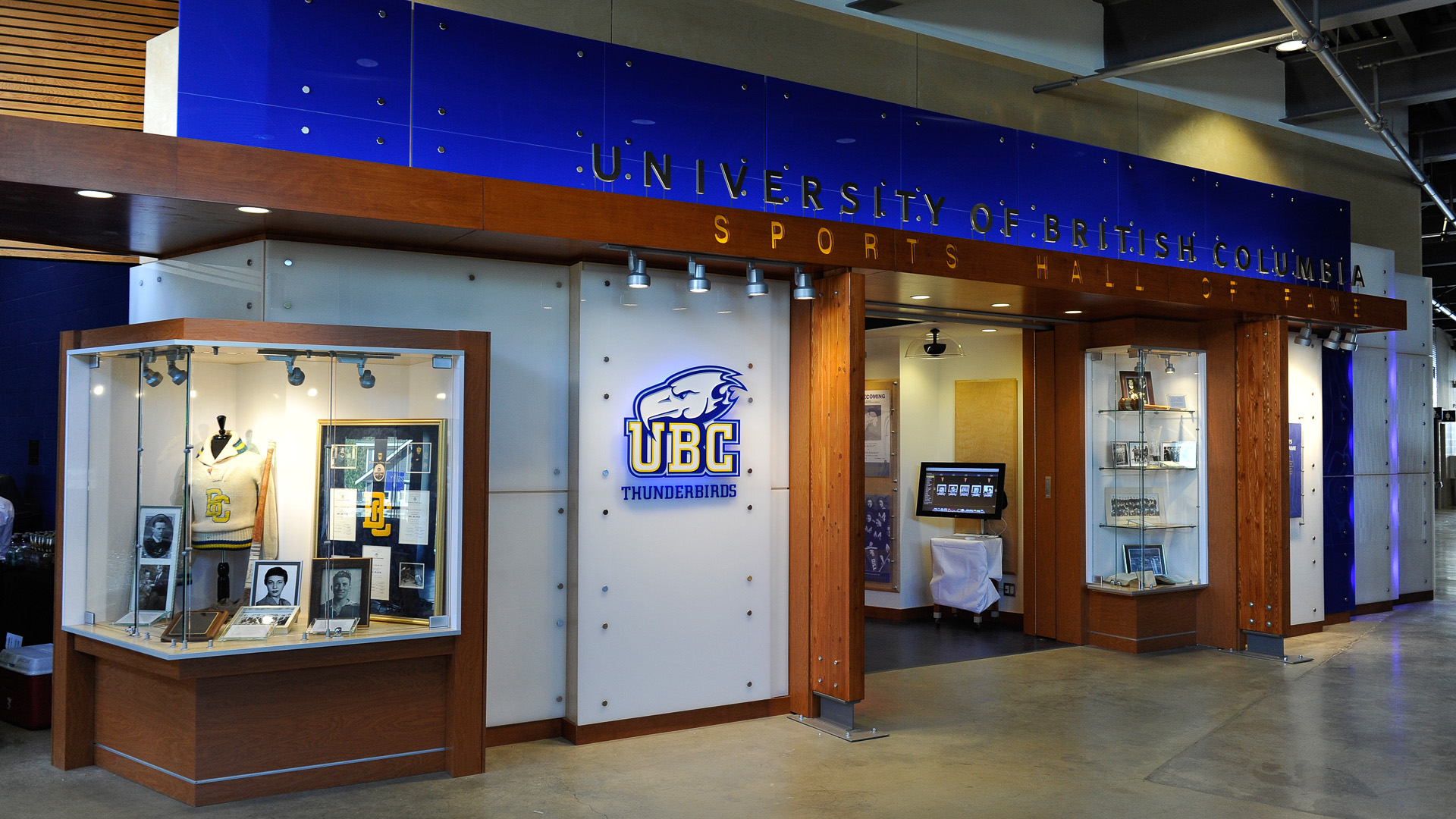 UBC Sports Hall of Fame opening - April 2012