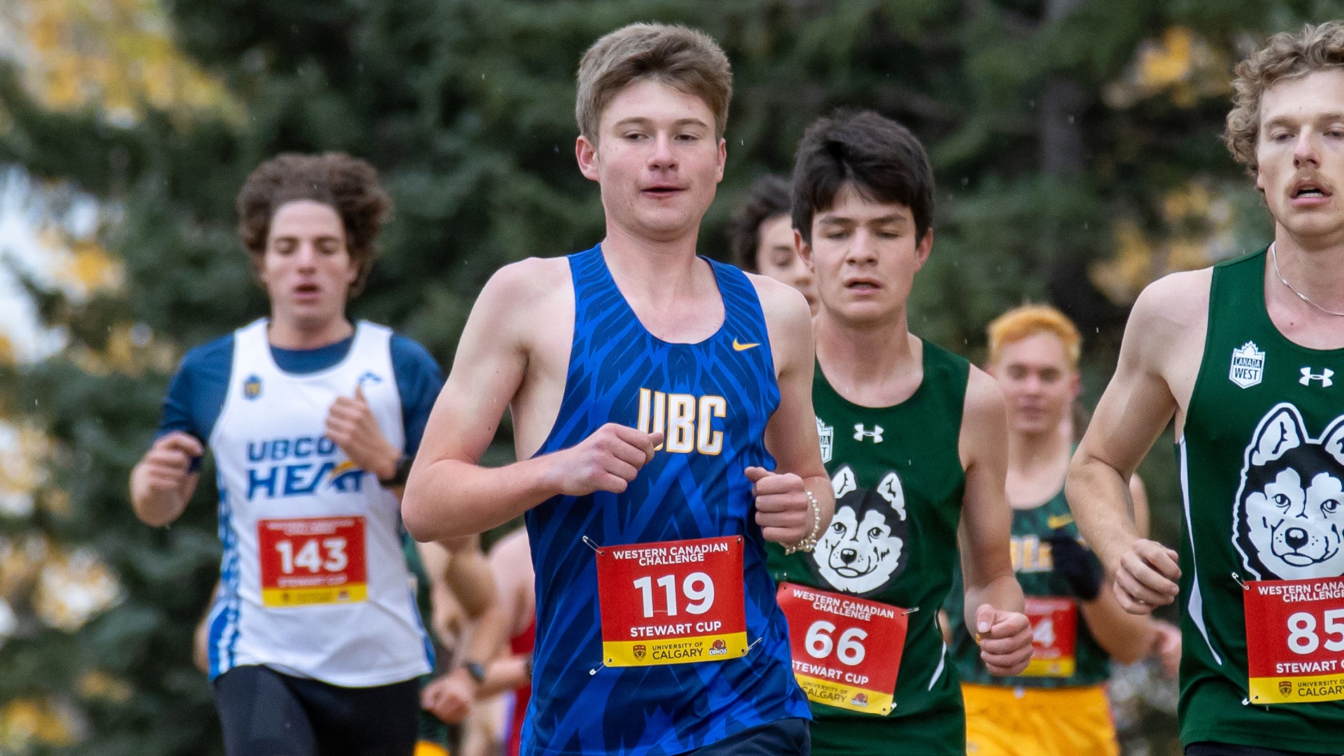 Steven Brittain at Western Canadian XC Challenge, Oct. 4, 2025