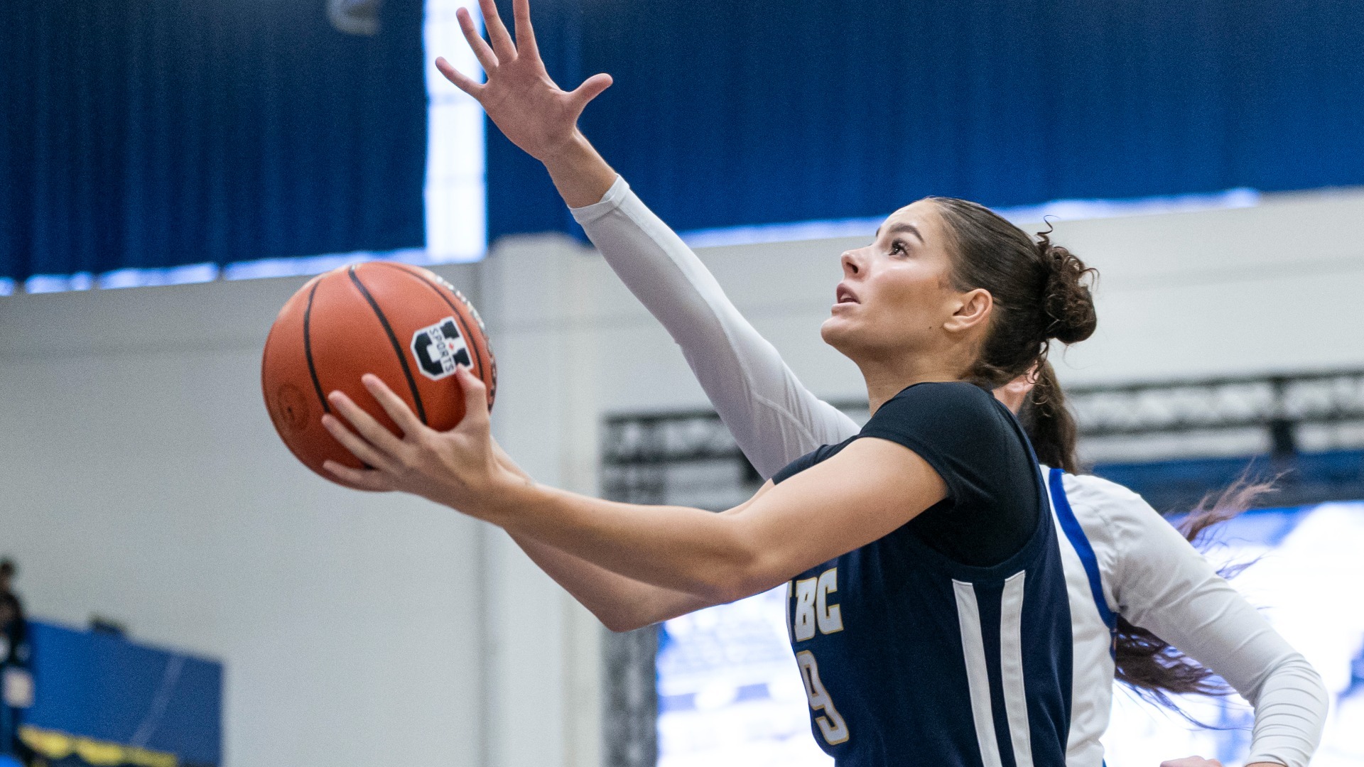 VANCOUVER,BC:NOVEMBER 8, 2025 -- UBC Thunderbirds v UBCO Heat during U Sports Canada West basketball action at UBC in Vancouver, BC, November, 8, 2025. (Rich Lam/UBC Athletics Photo) ***MANDATORY CREDIT***