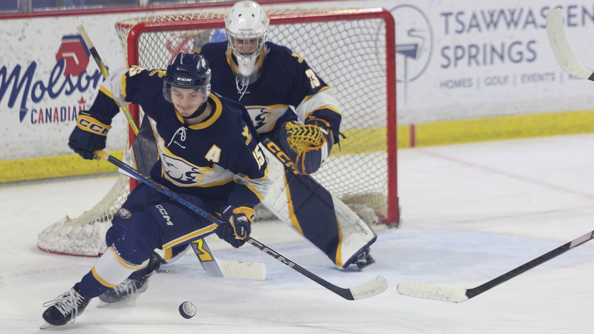 Scott Atkinson, Brett Mirwald at Trinity Western, Dec. 4, 2025