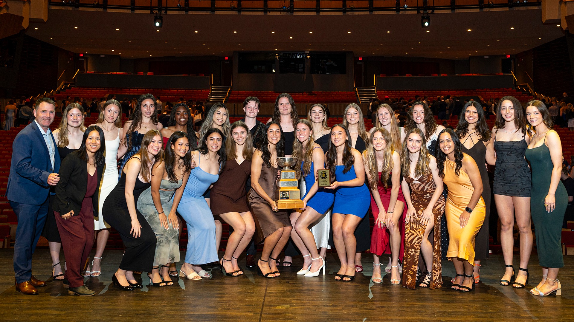 UBC Women's Soccer at Big Block Awards, April 2, 2025
