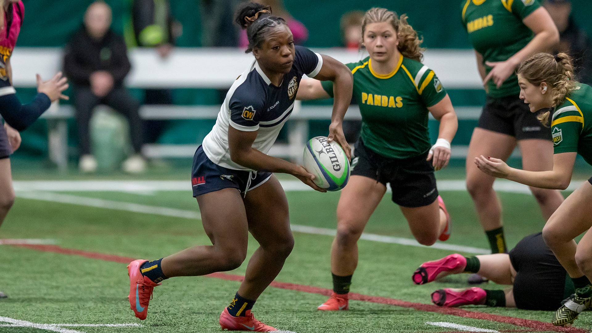 Kiki Idowu at Alberta Rugby 7s Tournament, Jan. 24, 2026