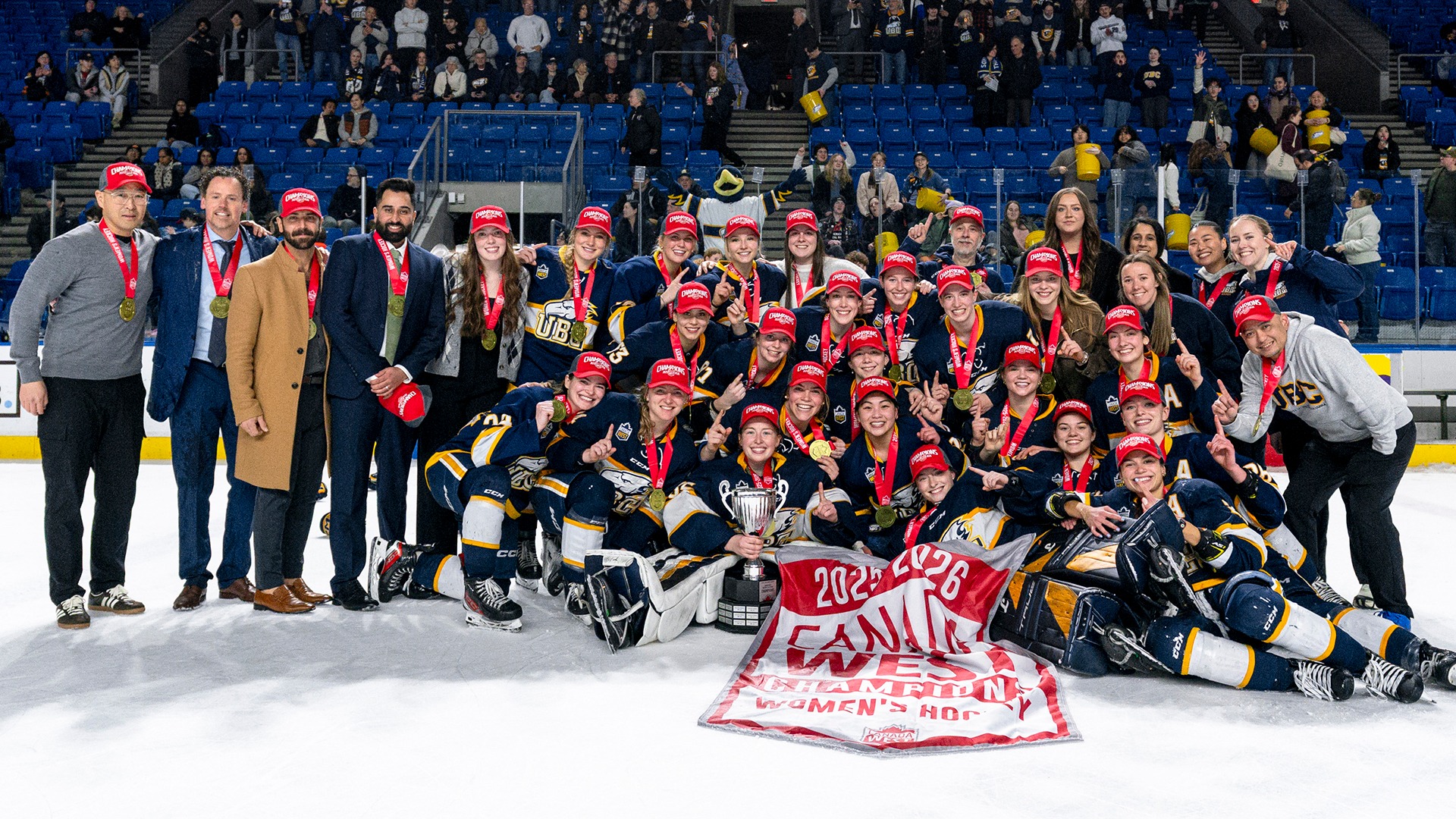 UBC 2026 CW WHKY Championship Banner, March 7, 2026