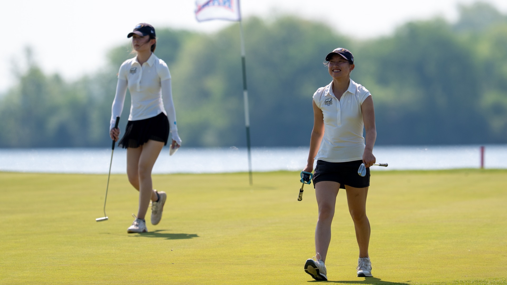 2026 NAIA Women’s Golf National Championship at Eagle Crest Golf Club in Ypsilanti, MI on May 18, 2026.  Day 1 practice round.