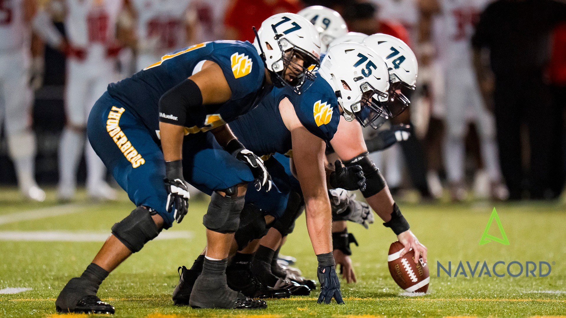 UBC vs Calgary with Navacord Logo, Sept. 19, 2025