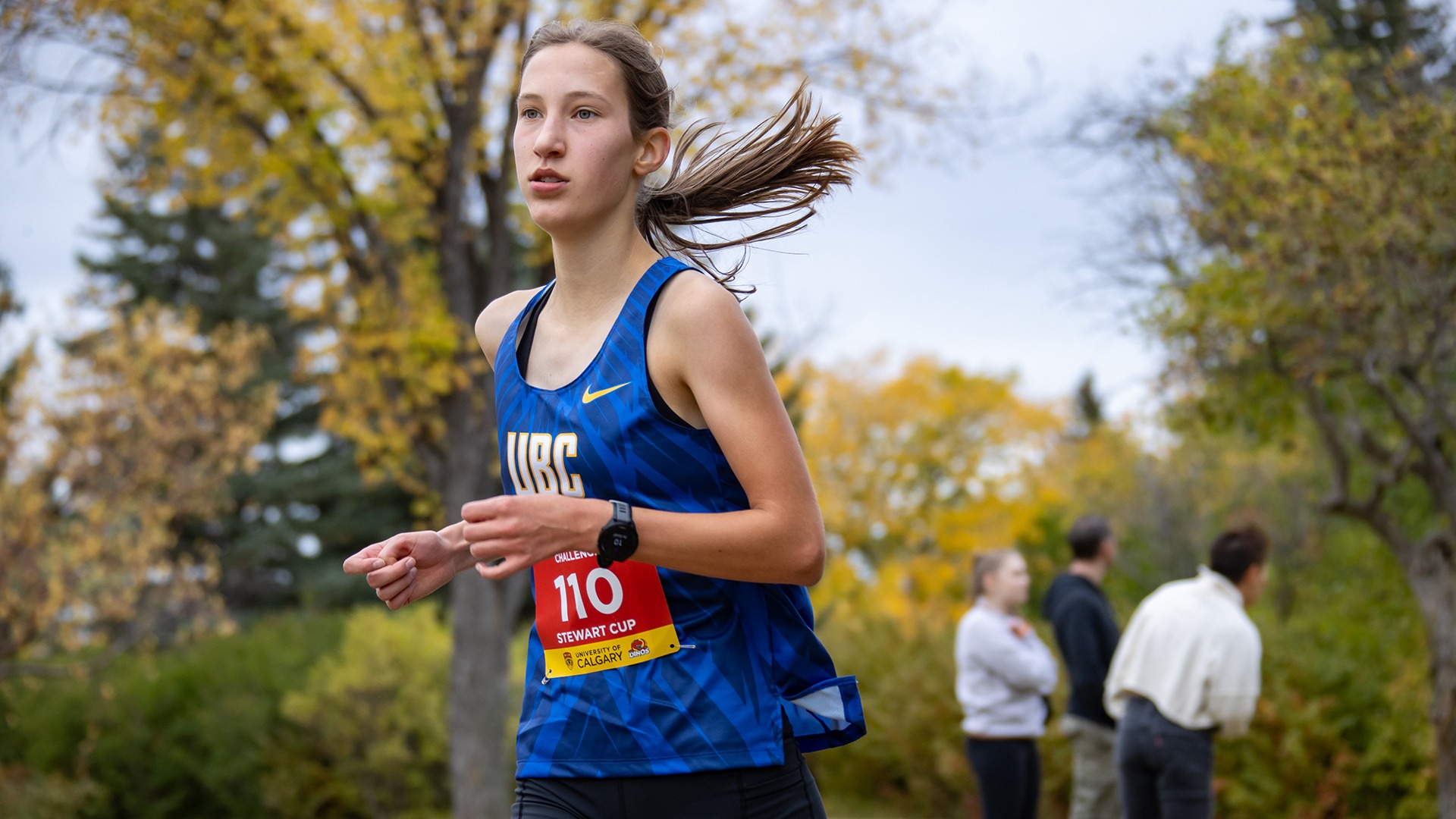 Claire Goodison at Western Canadian XC Challenge, Oct. 4, 2025