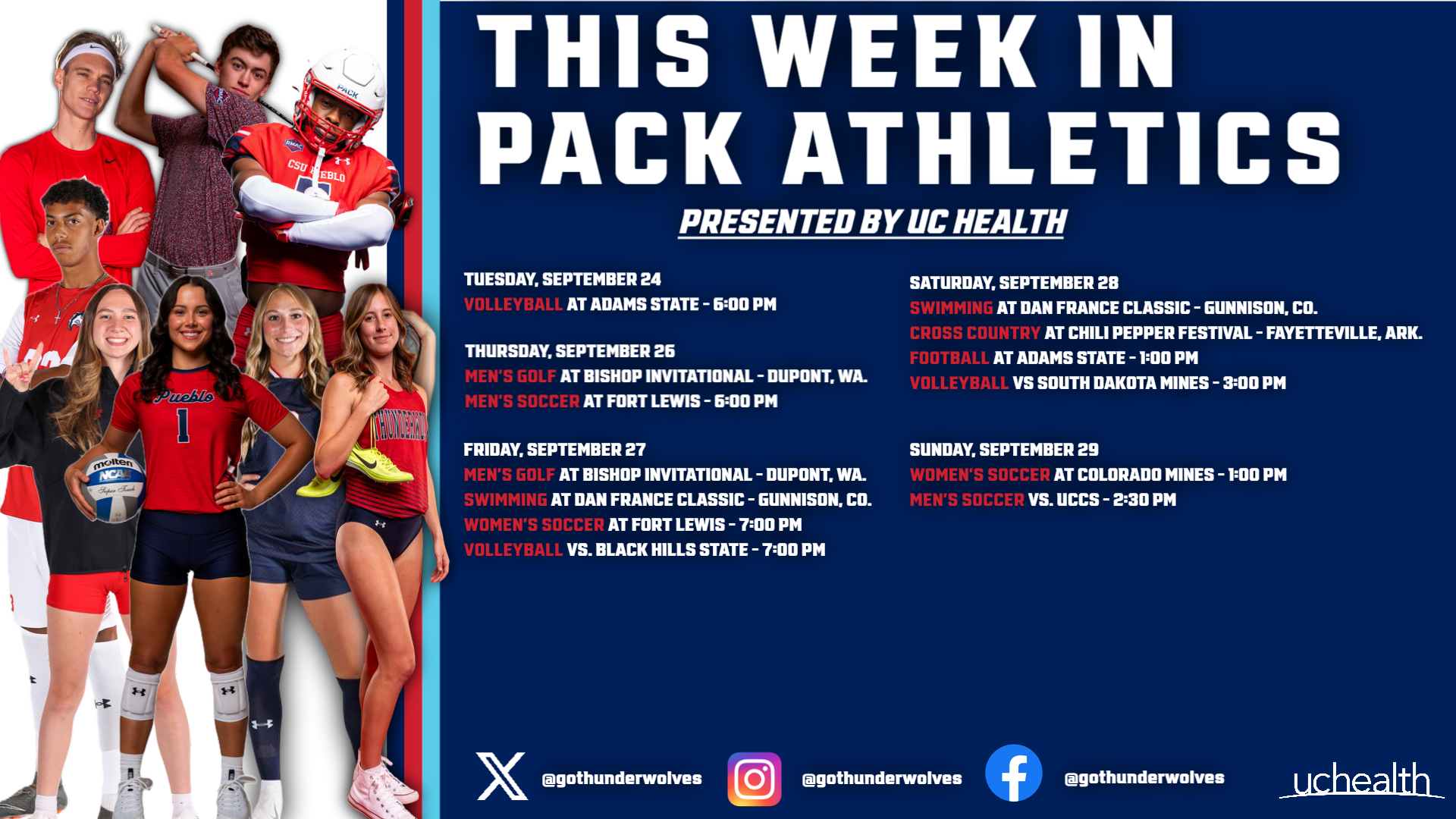 This Week in Pack Athletics Presented By UC Health: October 14 ...