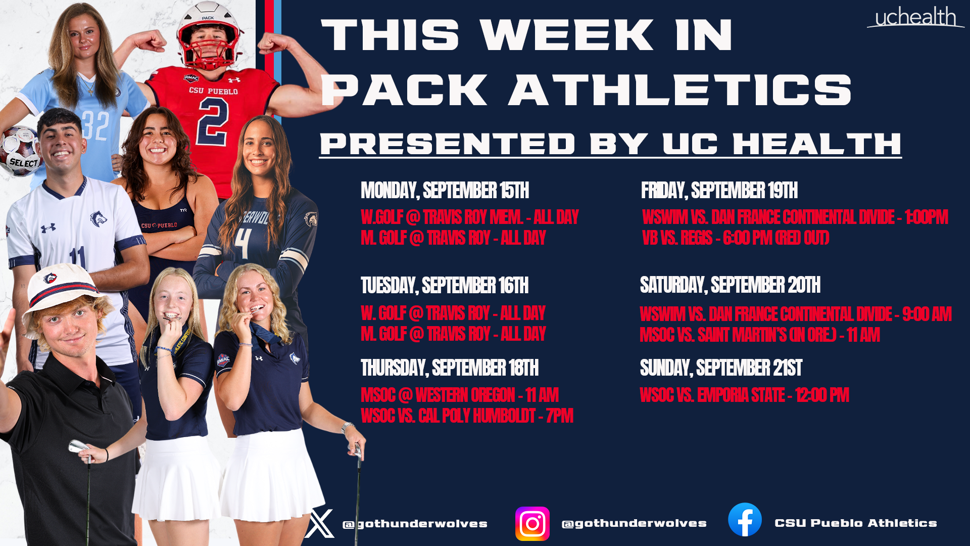 This Week In Pack Athletics