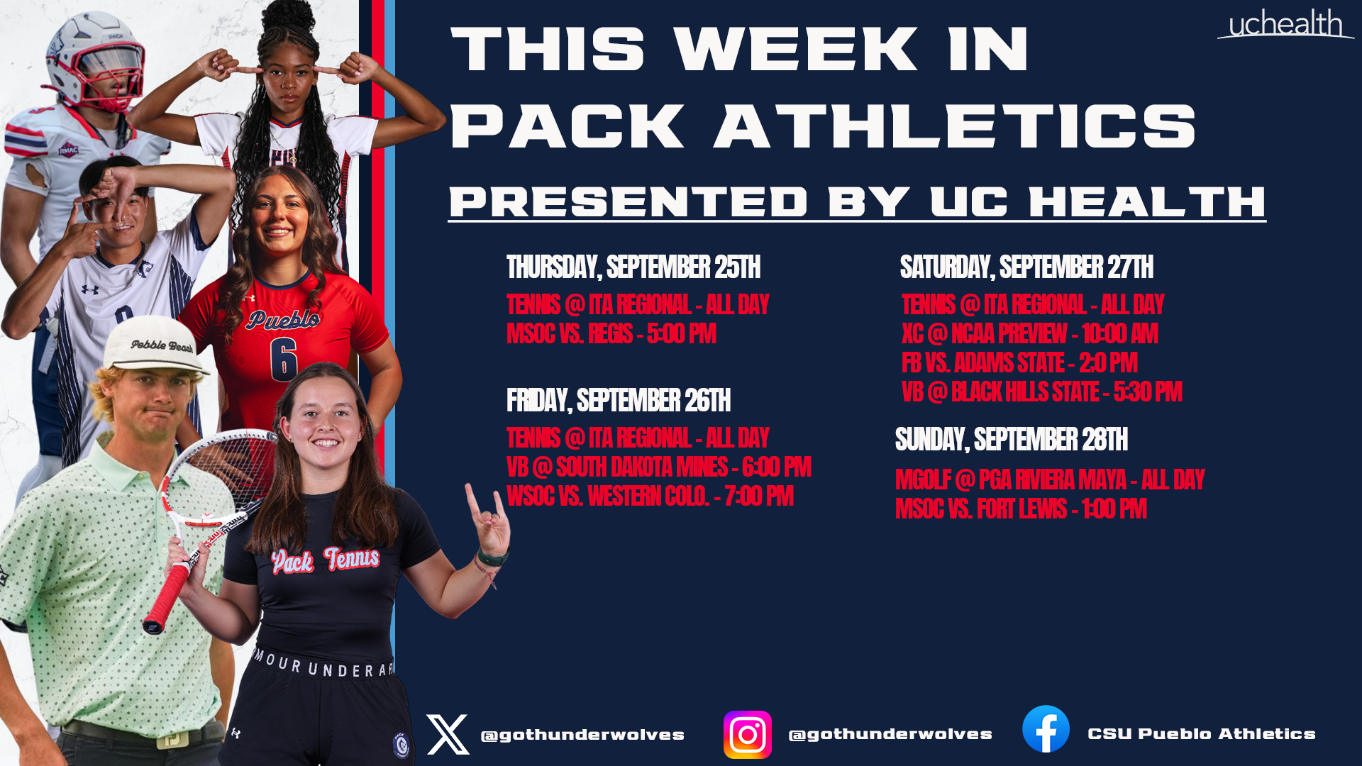 This Week In Pack Athletics