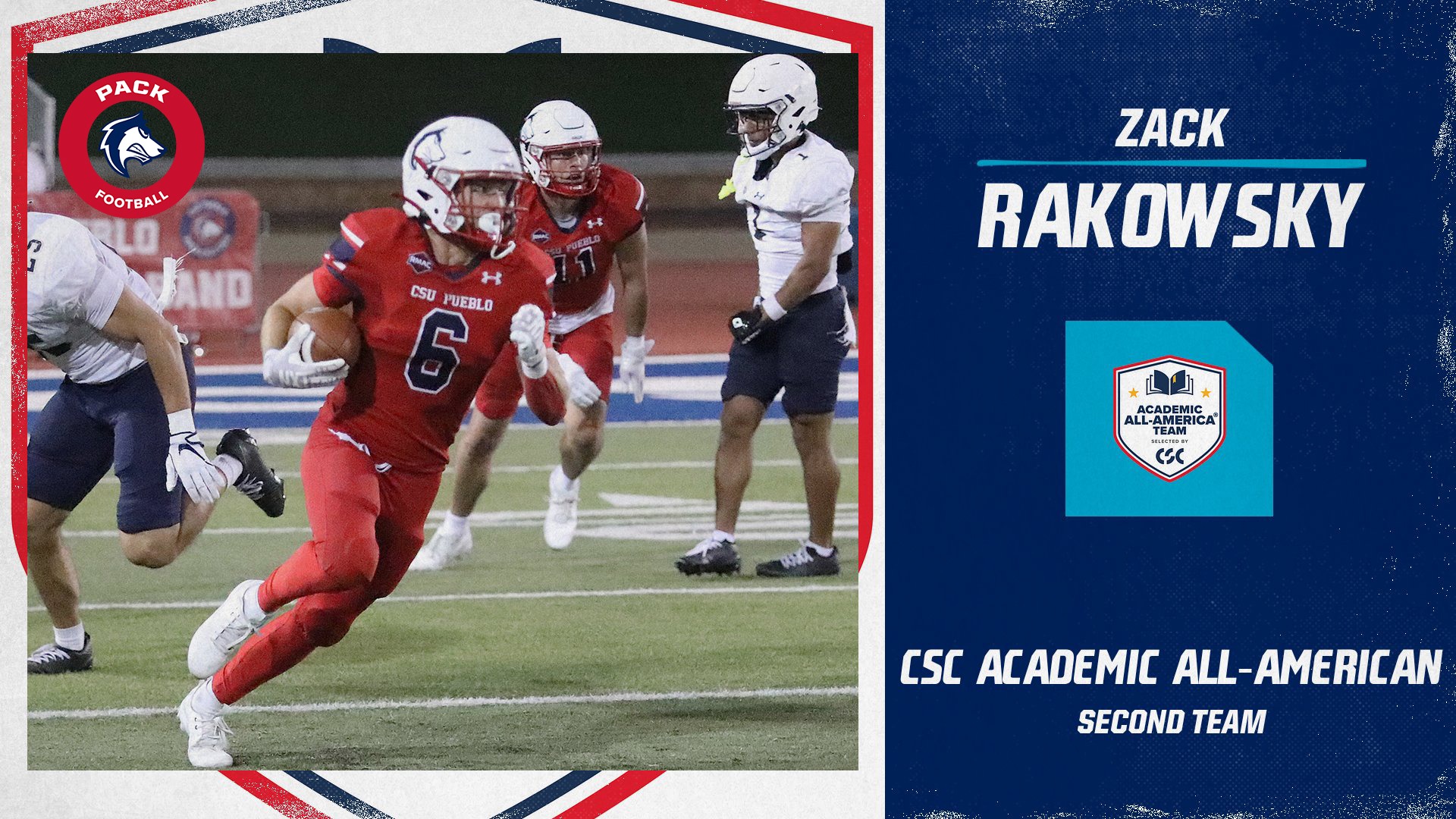 Rakowsky 2025 CSC Academic All-American