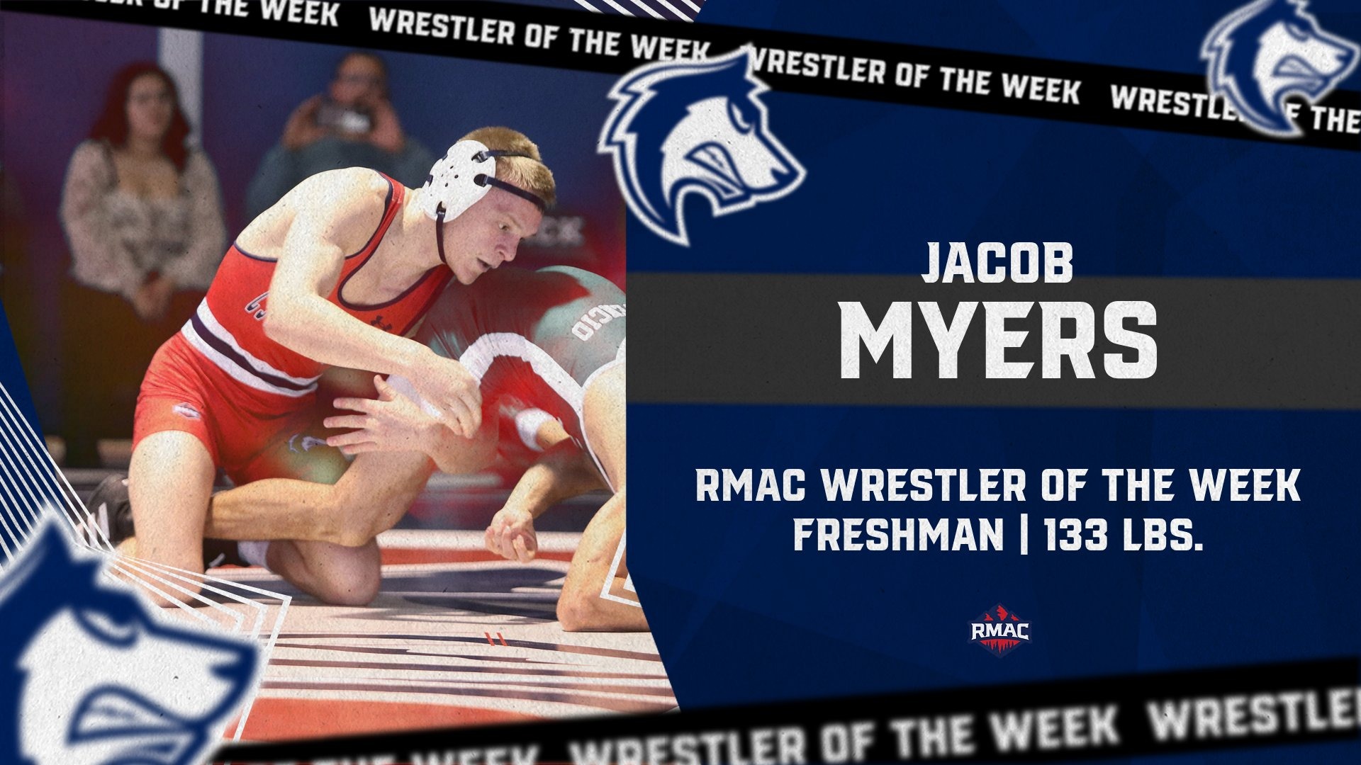 RMAC Wrestler of Week - Myers