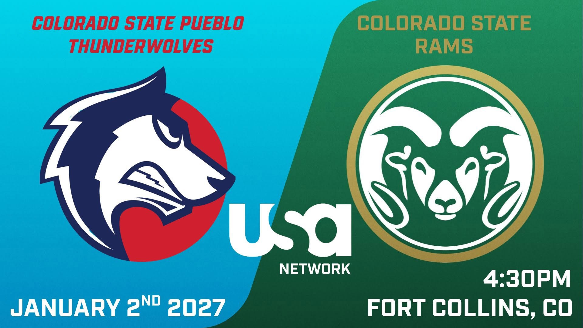 CSUP-CSU MBB Game on USA Network