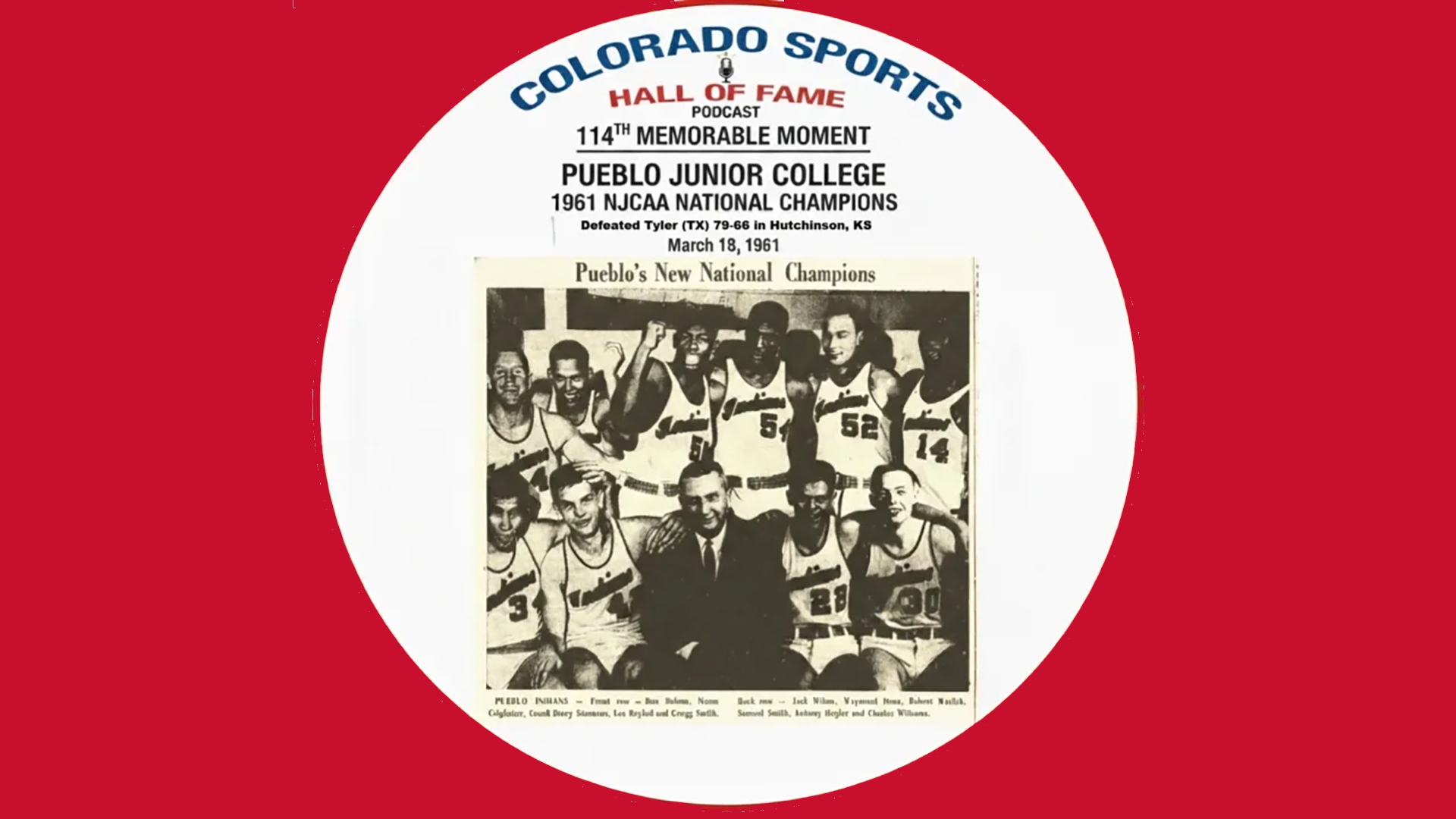 CSHOF 114th Moment - PJC NJCAA National Champs