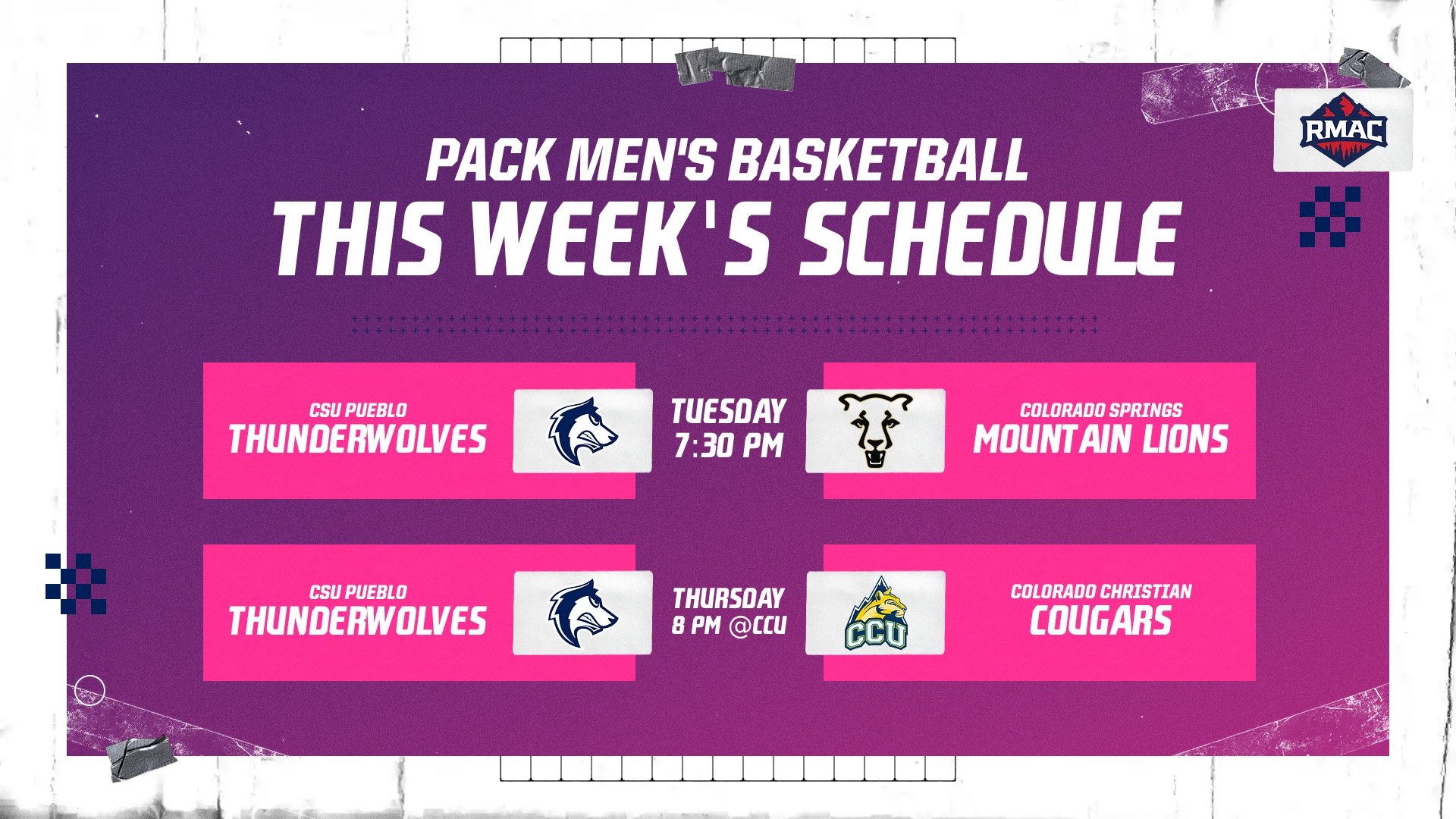 MBB Preview: UCCS/CCU Games