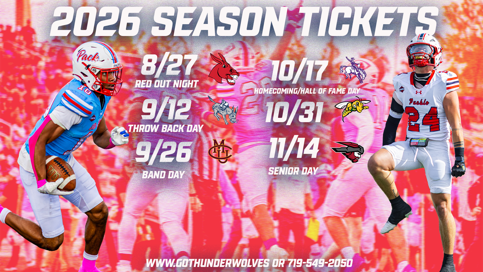 2026 Football Season Tickets