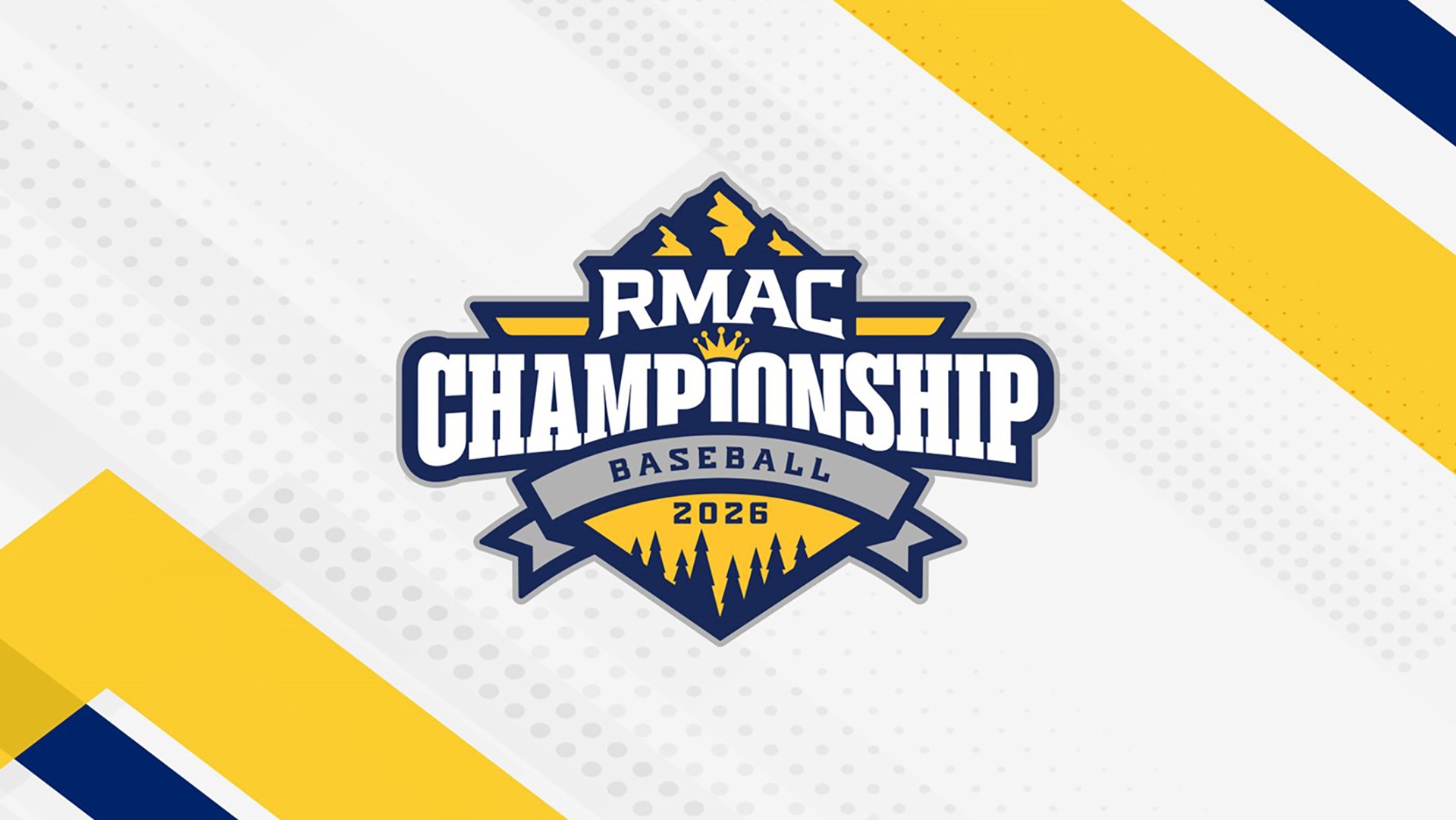 2026 RMAC Baseball Championships Graphic