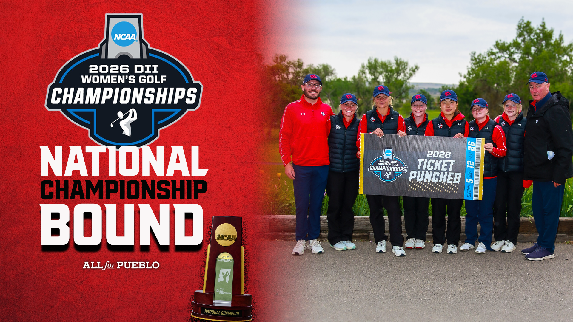 National Championship Bound W. Golf