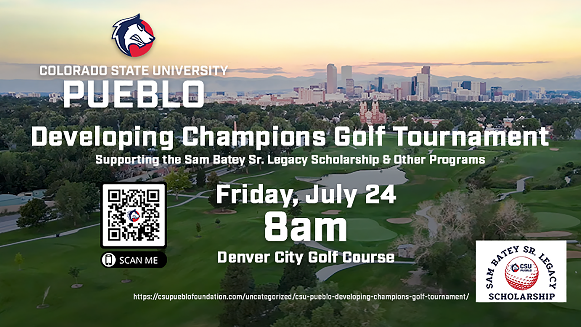 Sam Batey Developing Champions Golf Tournament